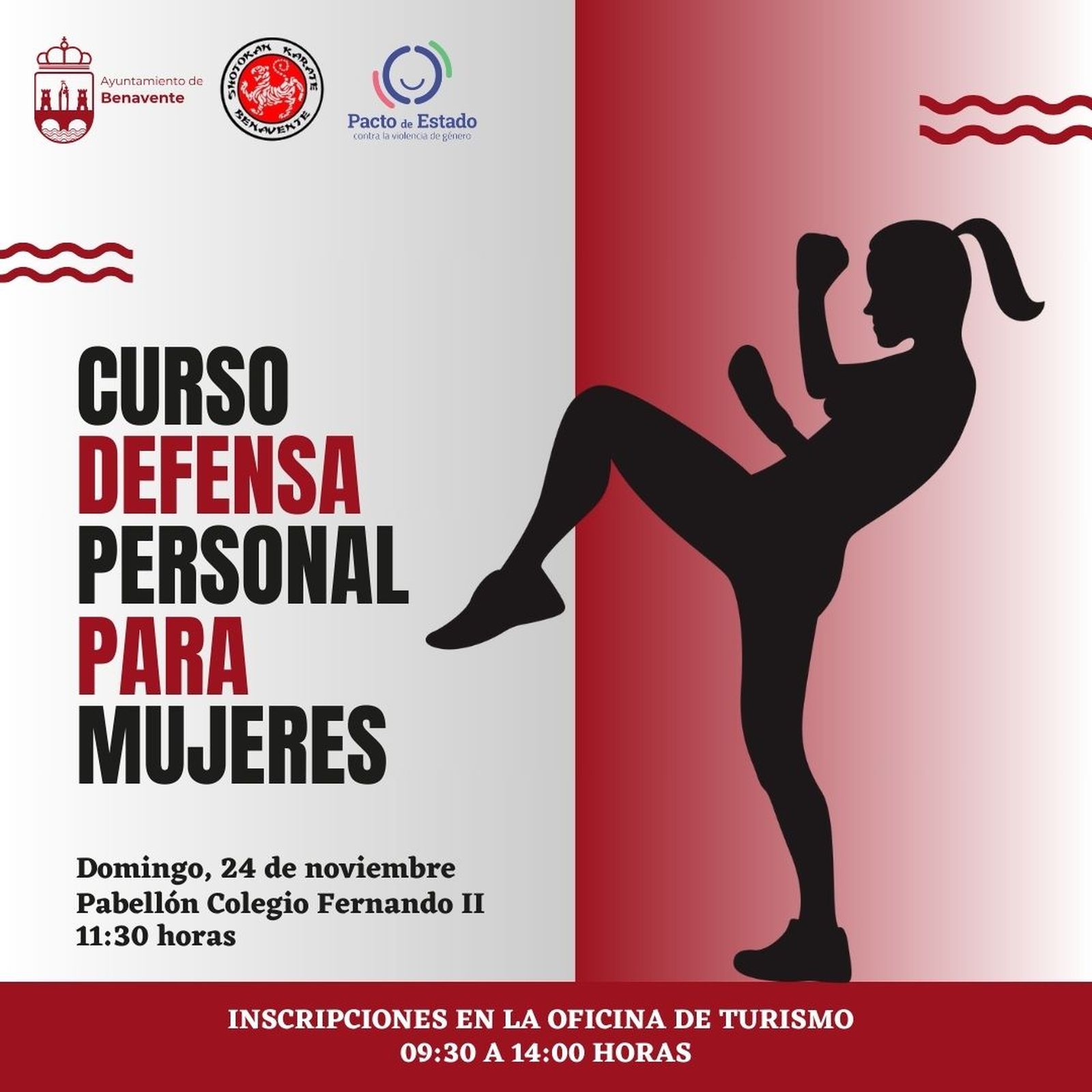 Curso de defensa personal para mujeres