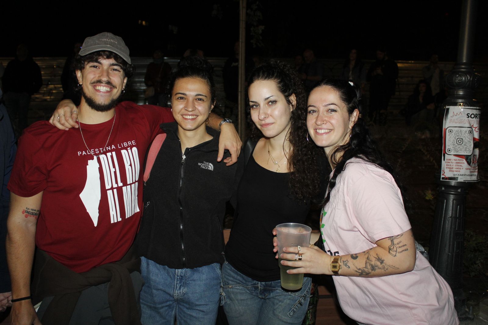 Salamanca de noche, sábado 4 de octubre