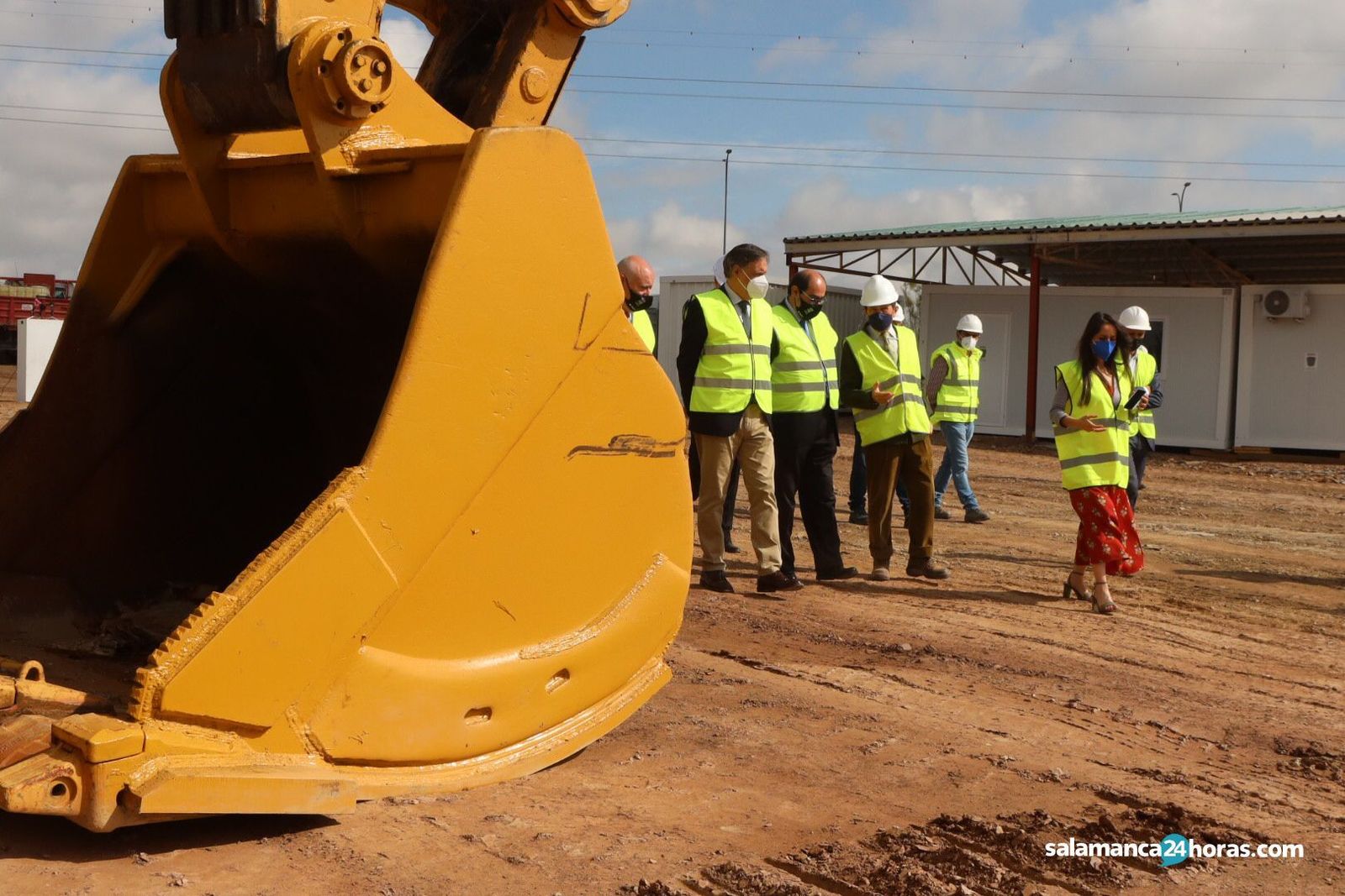 Obras de urbanización del suelo industrial del sector Peña Alta