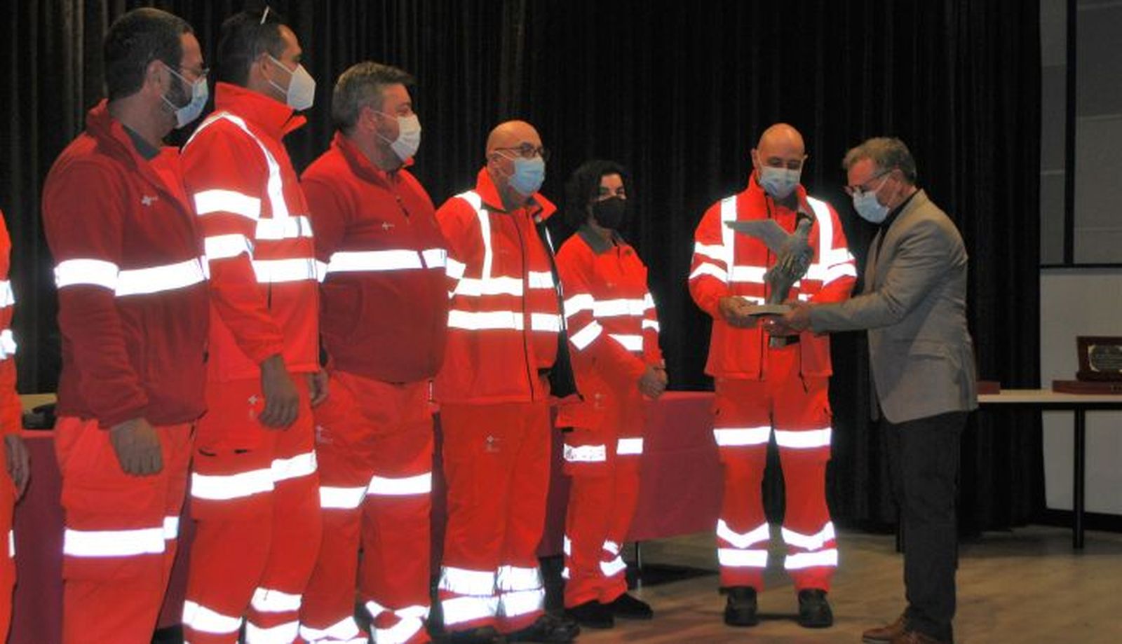 Galardonados con el Premio a la Solidaridad y los Valores Humanos 