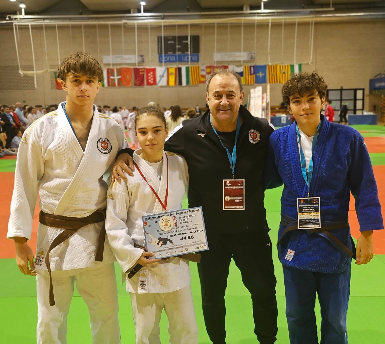 El equipo Cajal Rural-Judo regresa de Pamplona con excelentes sensaciones y una medalla de bronce