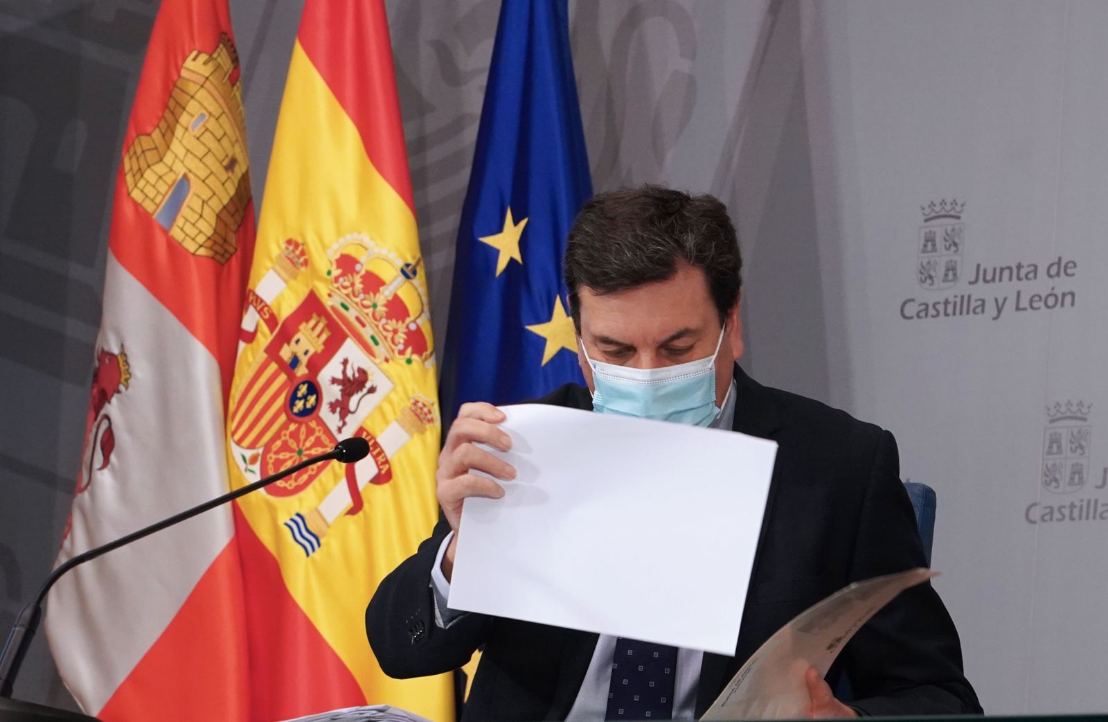 Castilla y León apoya el fin de la obligatoriedad de las mascarillas en interiores el 20 de abril