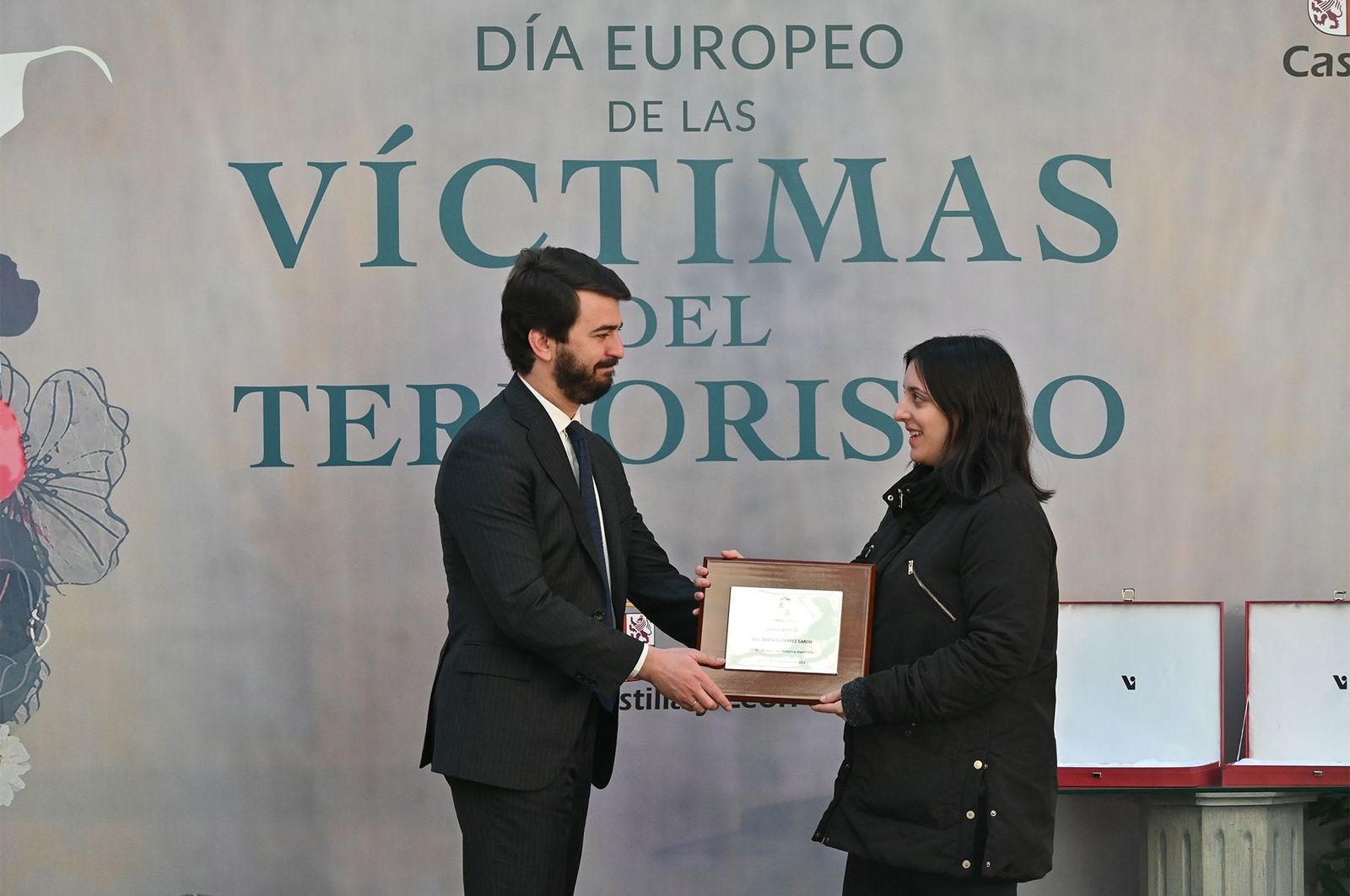 García Gallardo en el acto institucional de homenaje organizado con motivo del Día Europeo de las Víctimas de Terrorismo