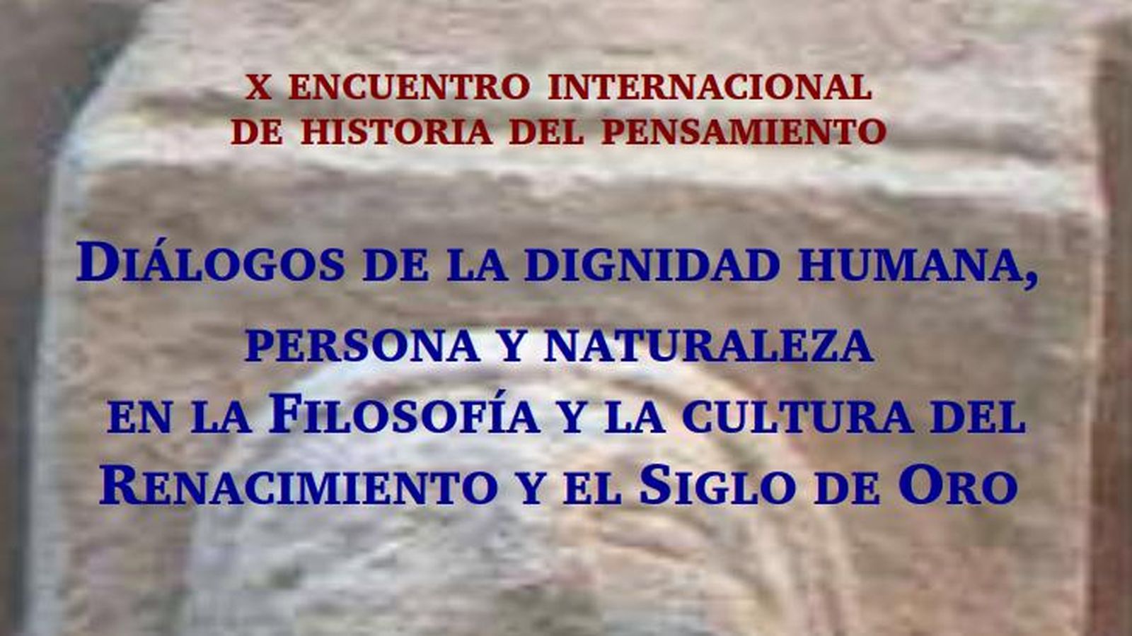 Encuentro Internacional de Historia del Pensamiento | UPSA