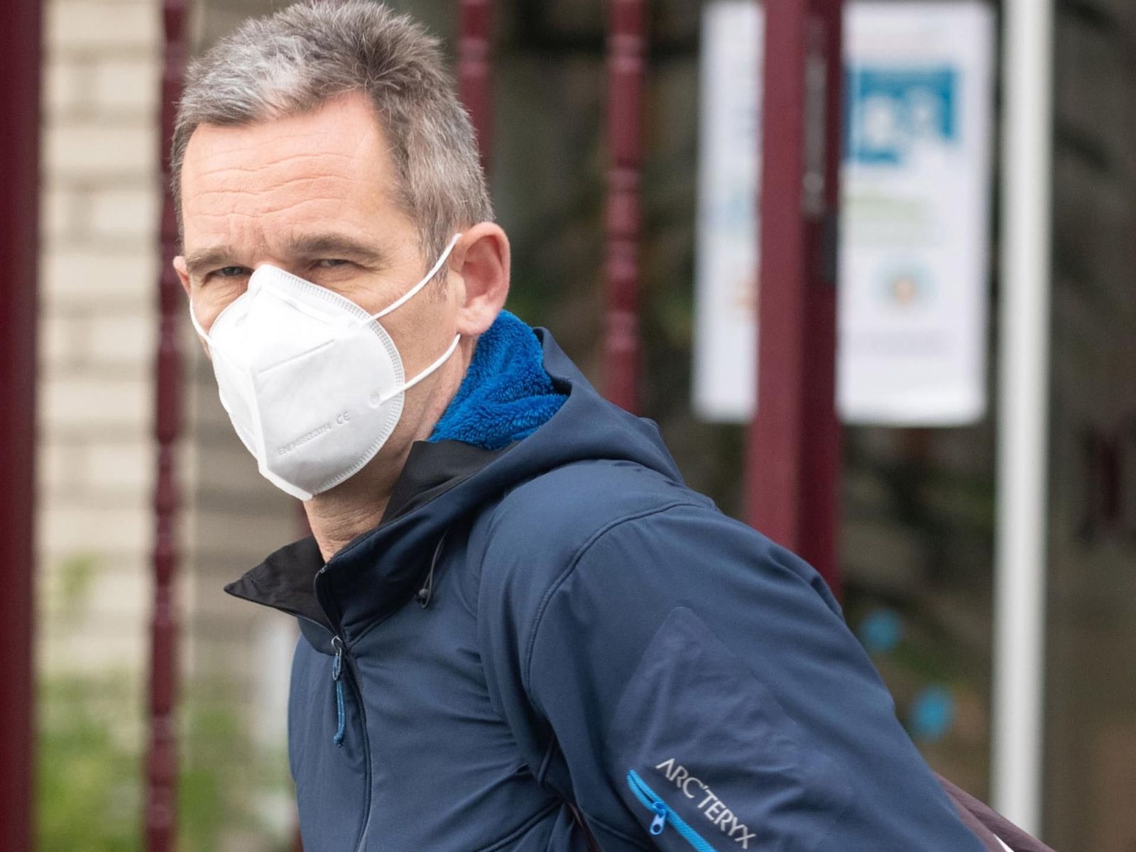 Iñaki Urdangarin, a su llegada al Centro Don Orione. | EP