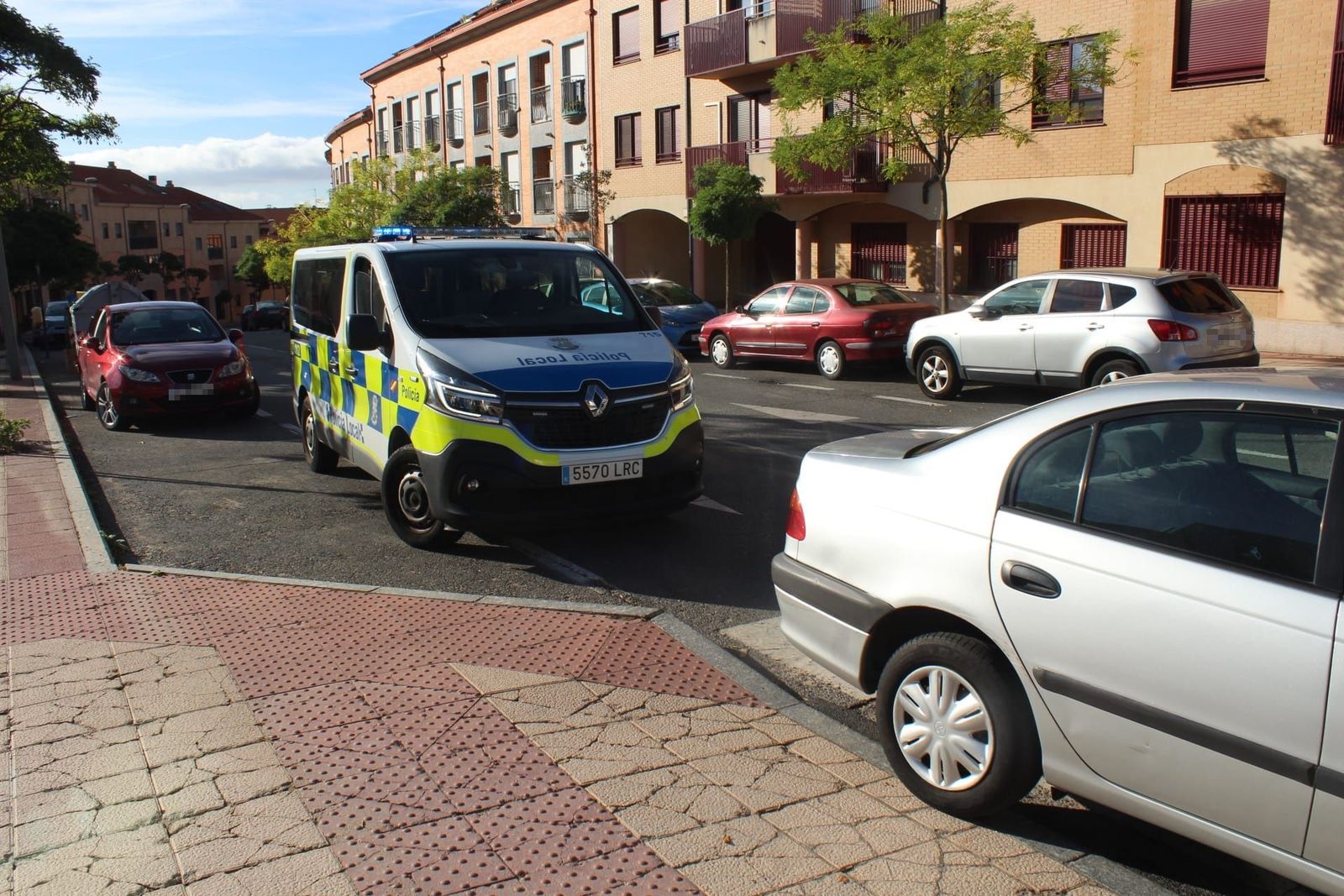 Choque en la calle Luis Sala Balust (4)