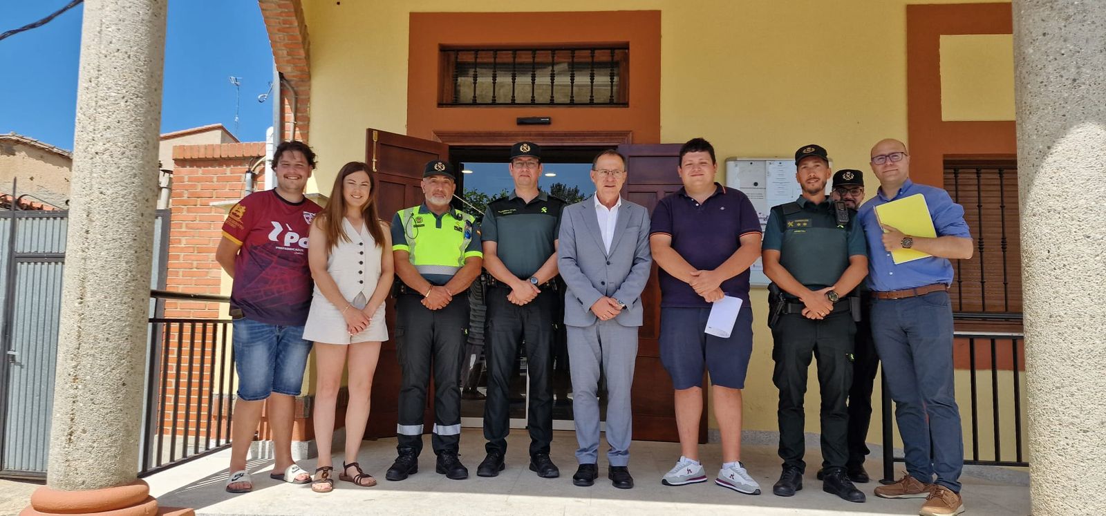 Reunion de coordinación de seguridad Moraleja del Vino
