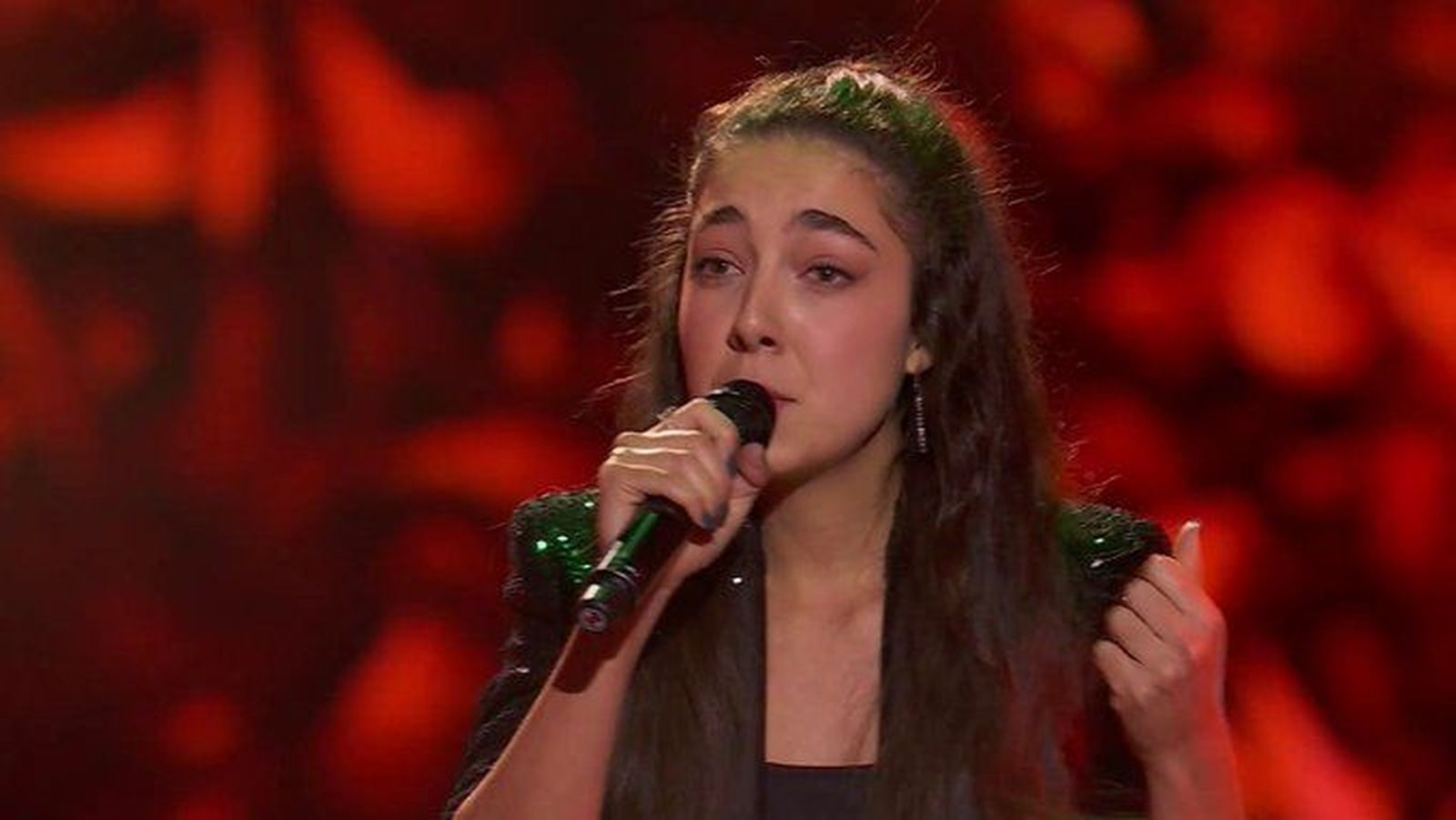 Nereida Sanchón en 'La Voz'