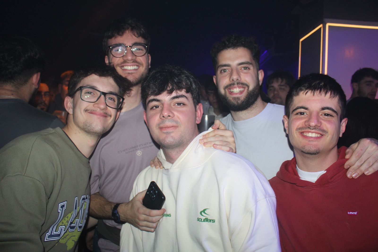 Salamanca de noche, sabado 20 de diciembre