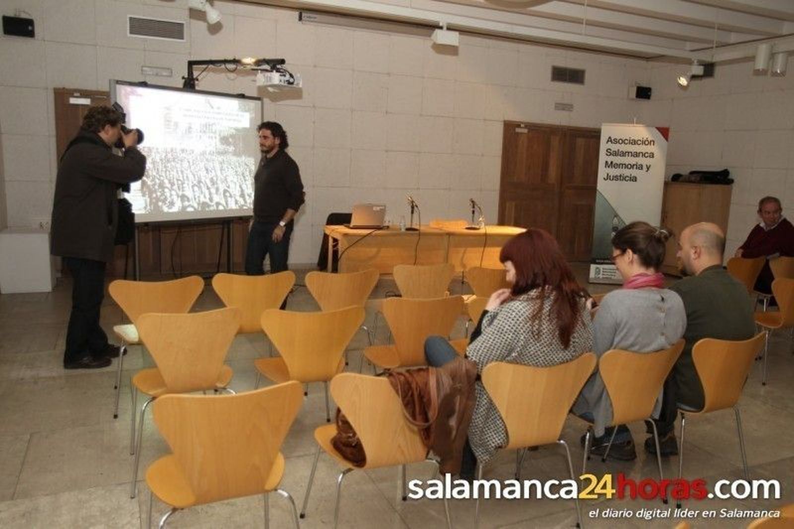 Conferencia en la Casa de las Conchas