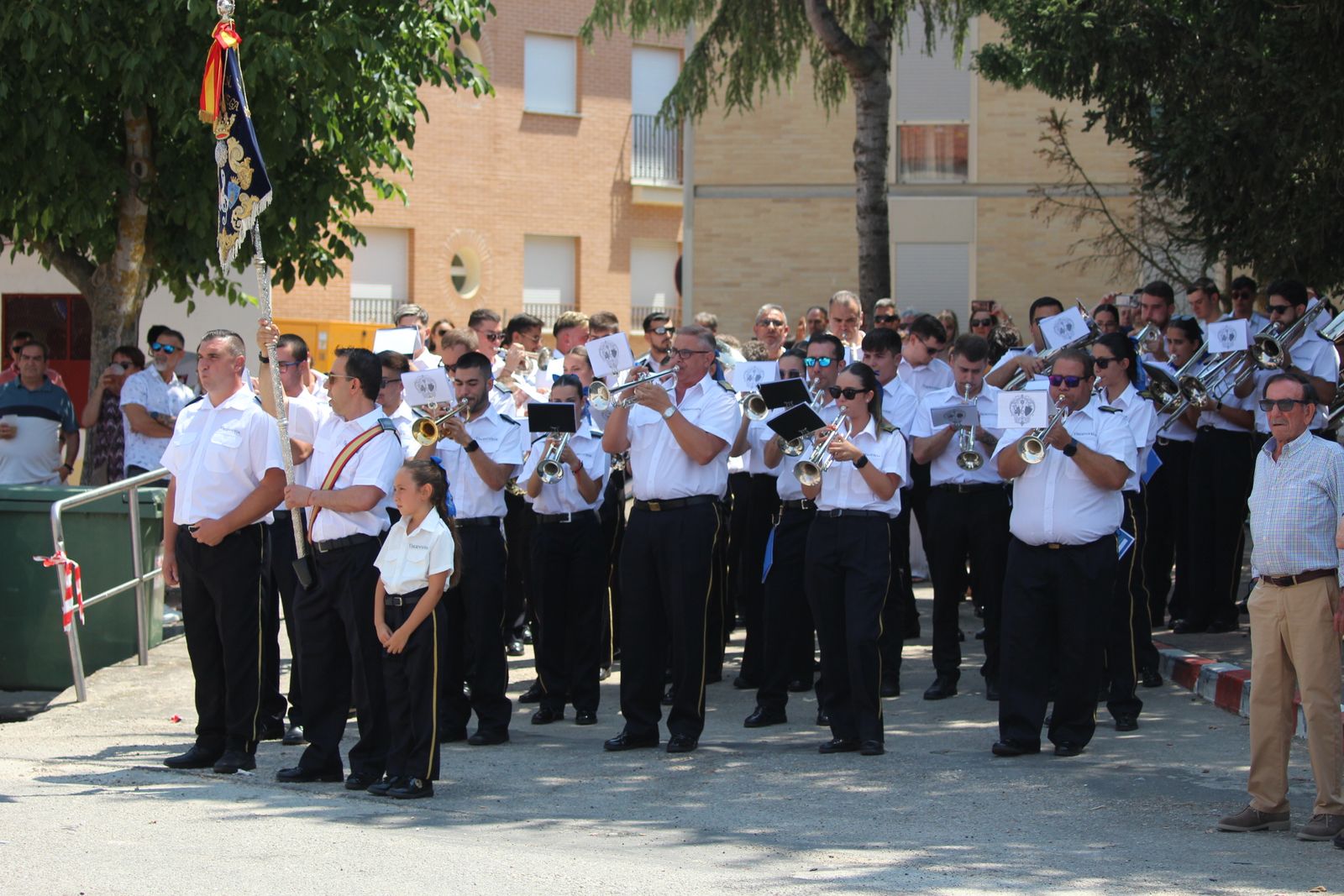 Moriscos. Procesión acompañada por la Agrupación Musical Virgen de la Vega
