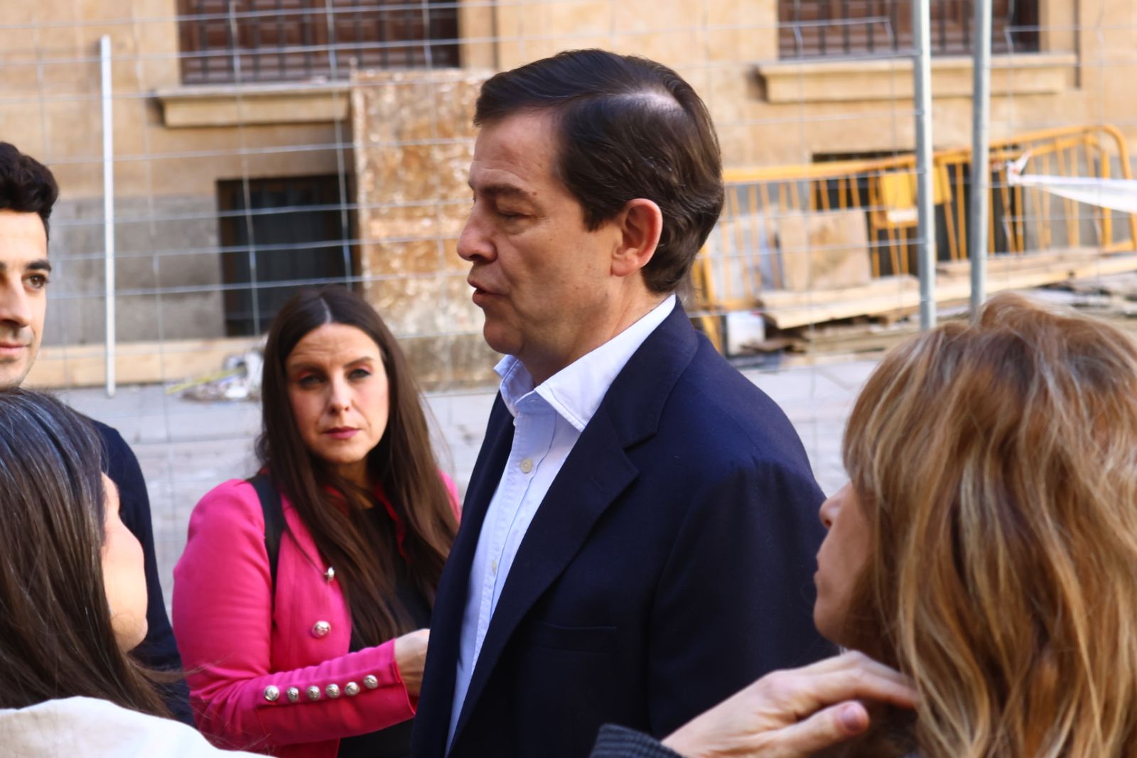 Votación de Alfonso Fernández Mañueco