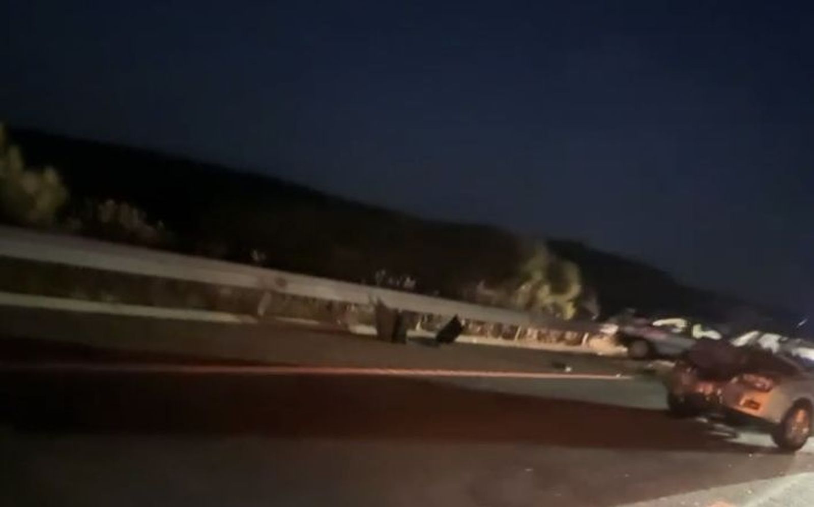 Accidente este domingo en la A-11