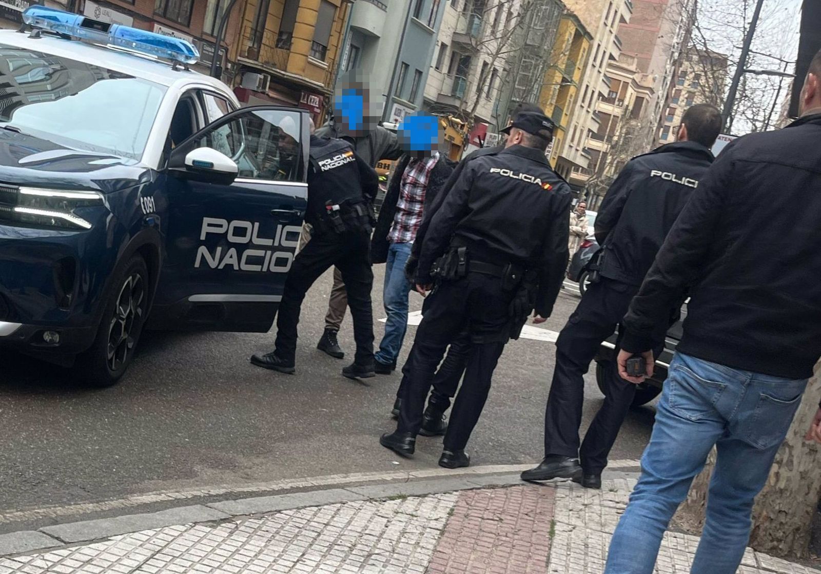 Momento de la detención. EP