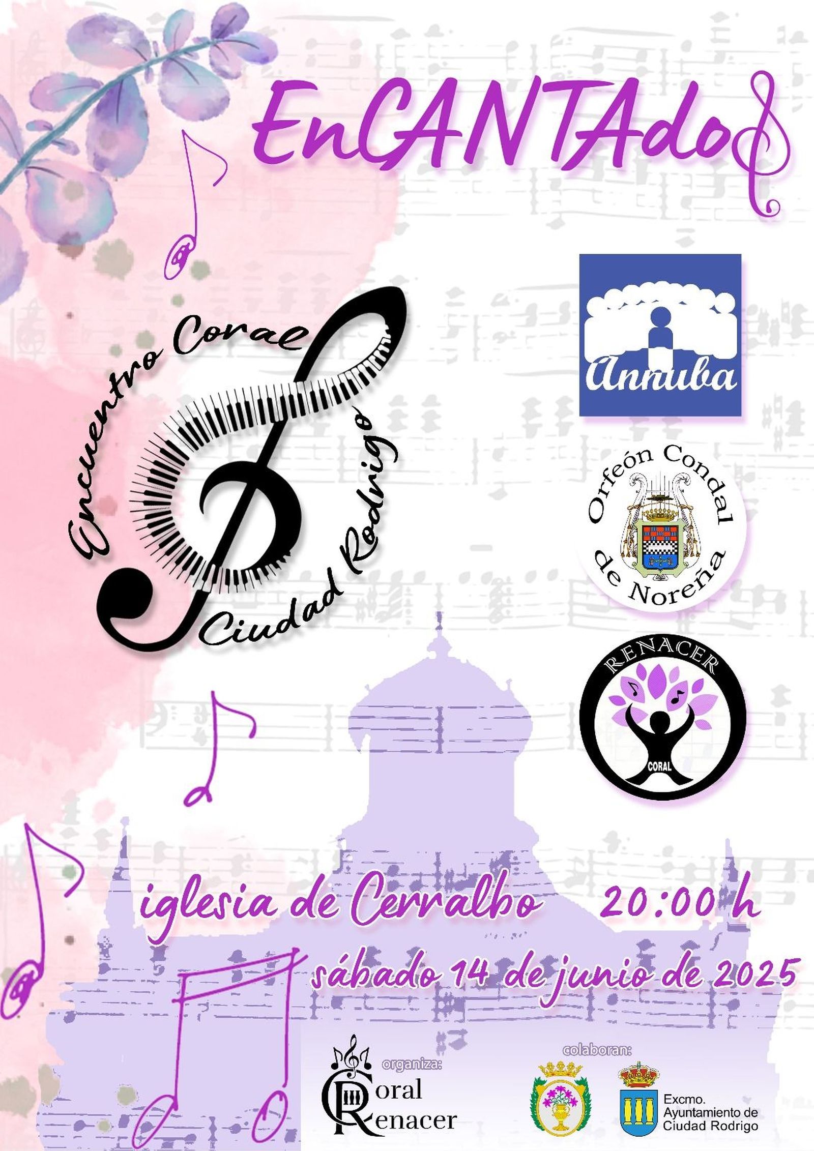 Cartel anunciador Encuentro de Corales 14 de junio Cartel anunciador Encuentro de Corales 14 de junio