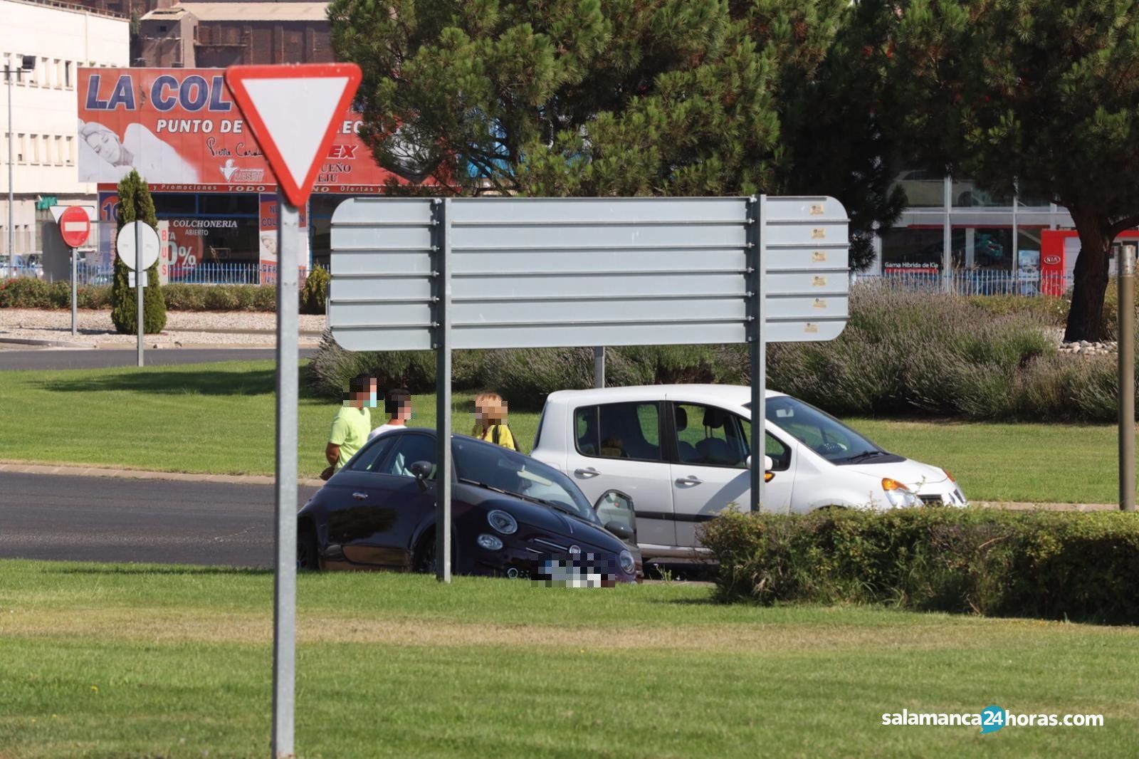 Accidente Glorieta tormes 2