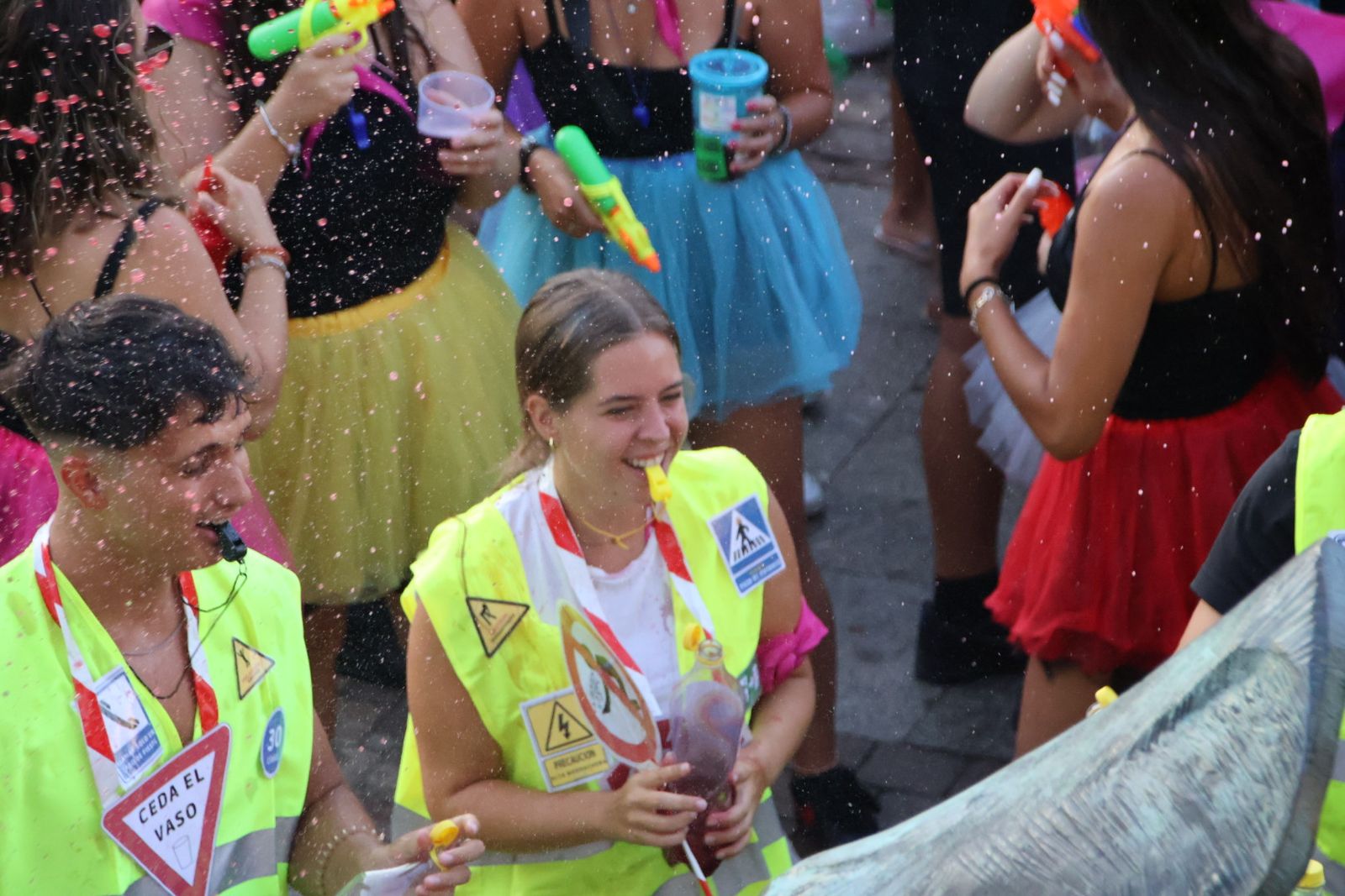 Chupinazo en Carbajosa con batucad