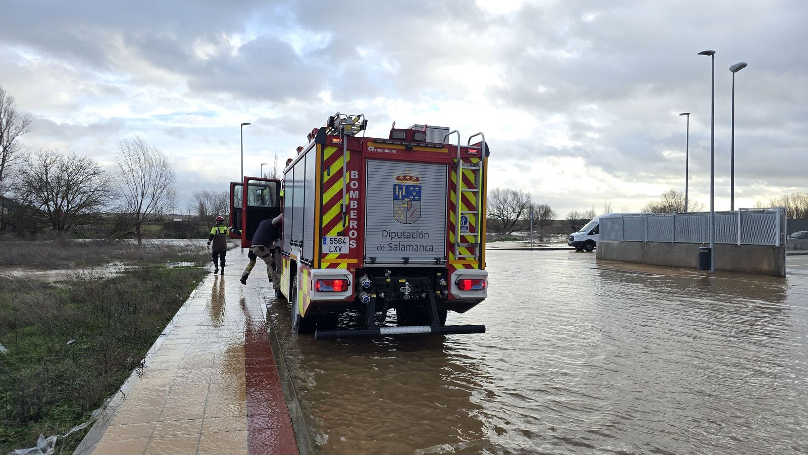 Inundaciones en Aldeatejada