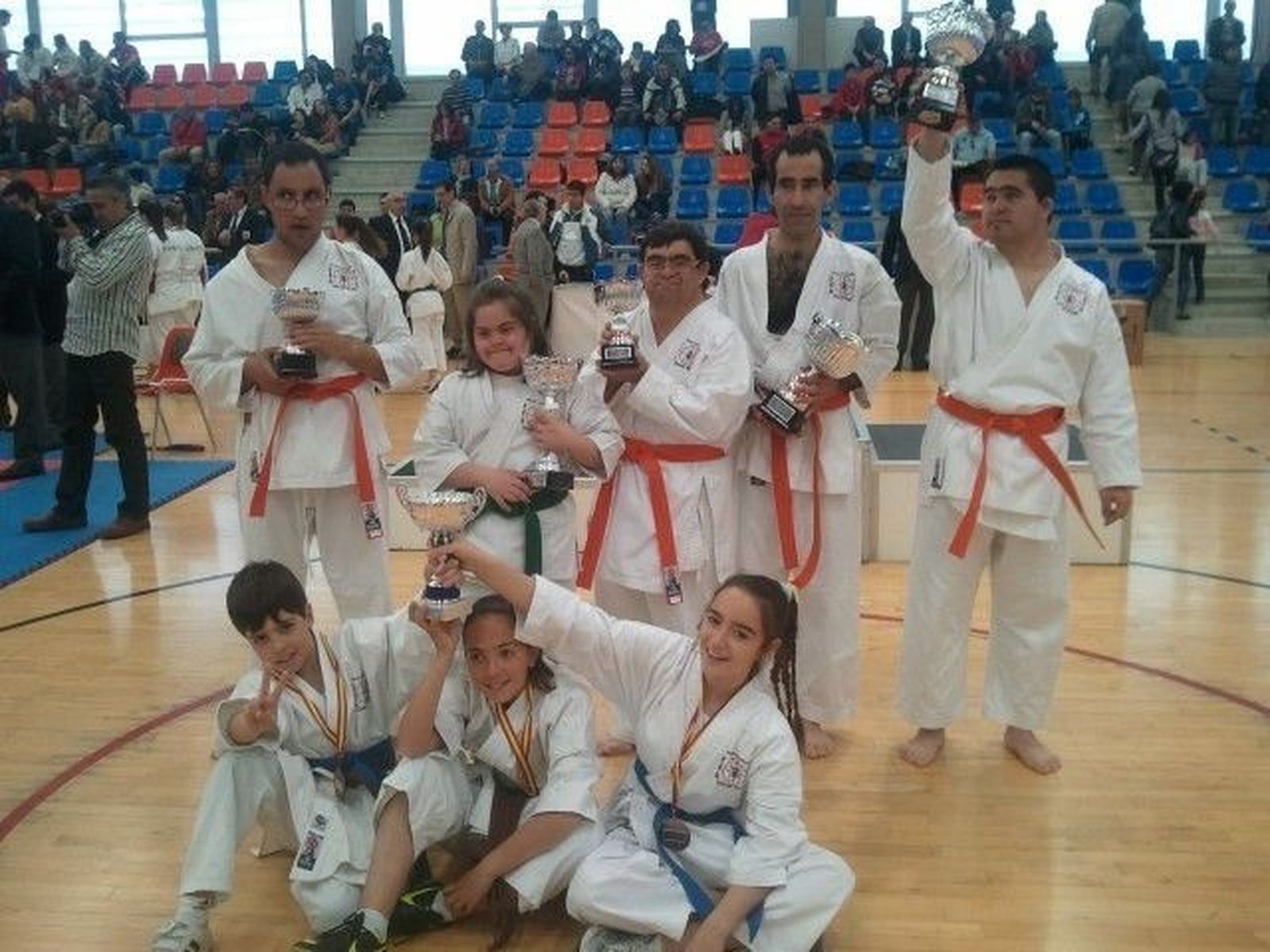 Campeonato regional por Clubes y el Nacional B para karatekas con discapacitad
