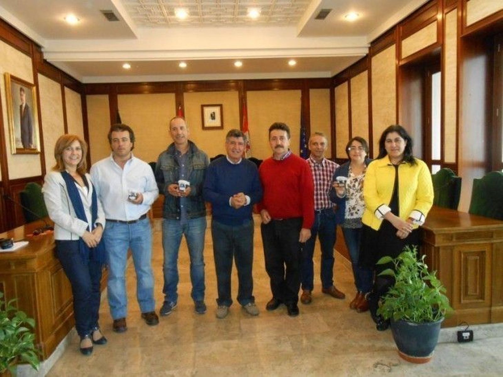 Reconocimiento a los colaboradores en la Matanza Típica