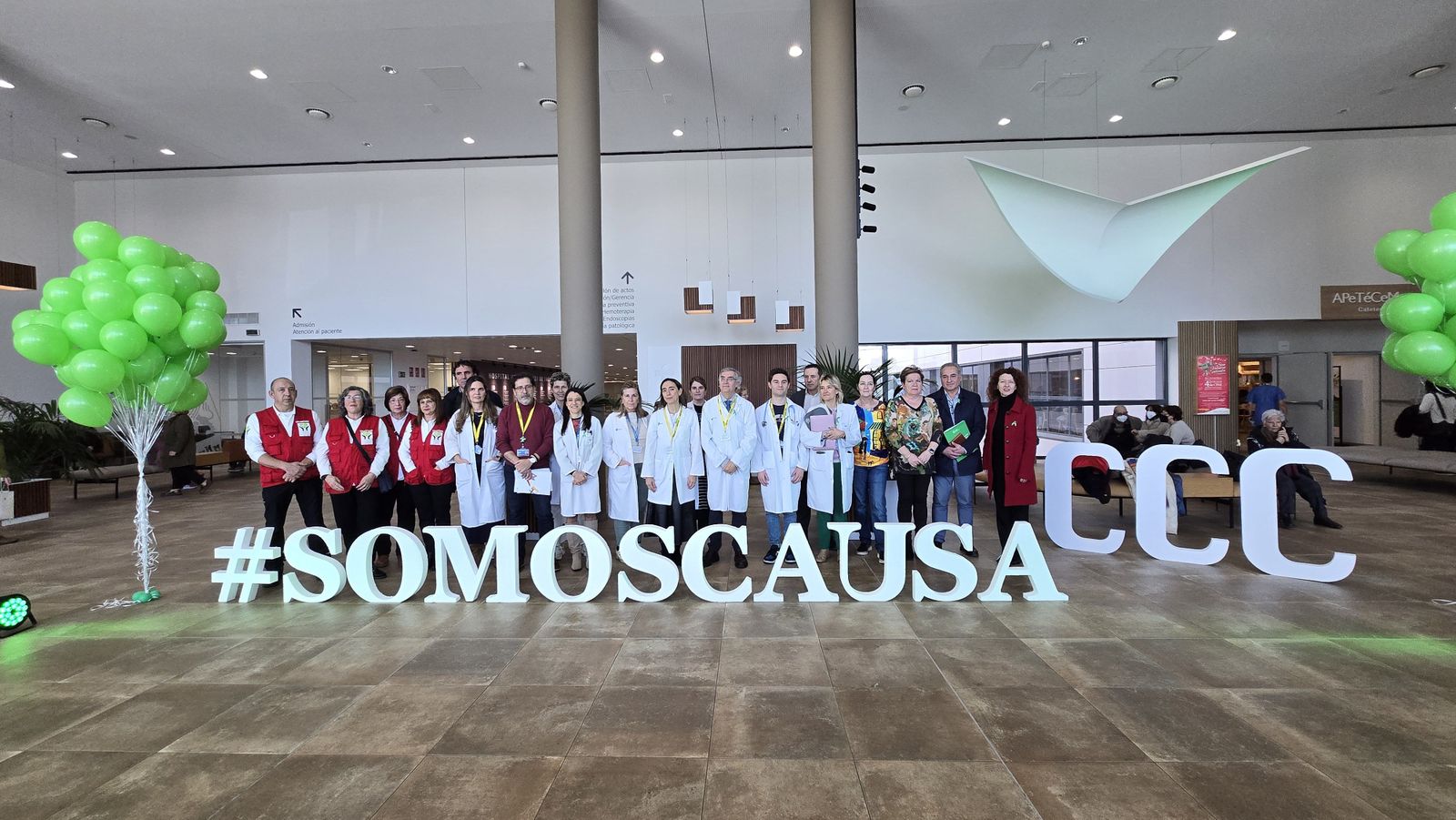 El hospital celebra un acto en día mundial contra el cáncer El hospital celebra un acto en día mundial contra el cáncer