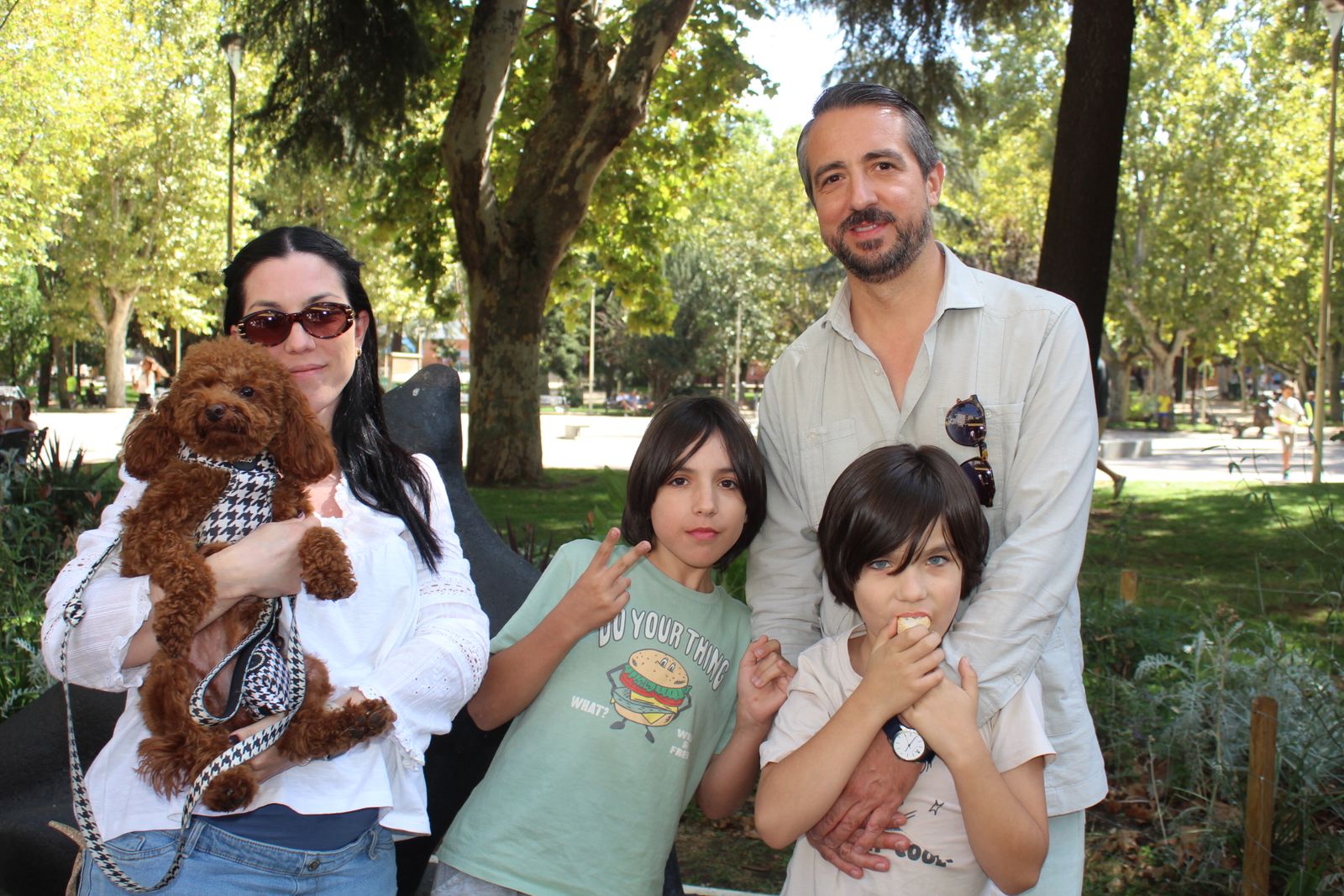 Ambiente en la Feria de Día en el mediodía de este sábado