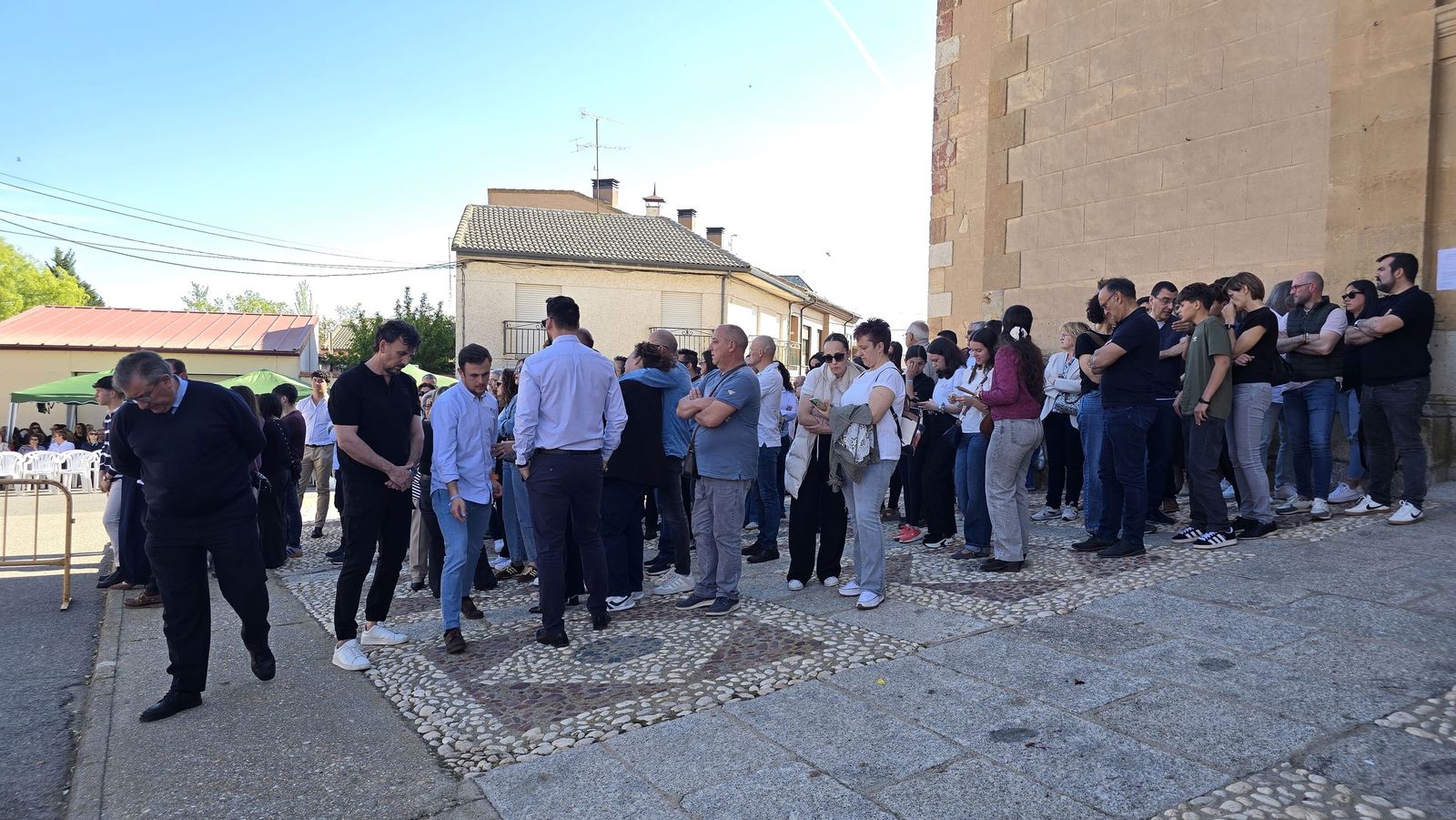 Entierro de María Caamaño en Encinas de Abajo