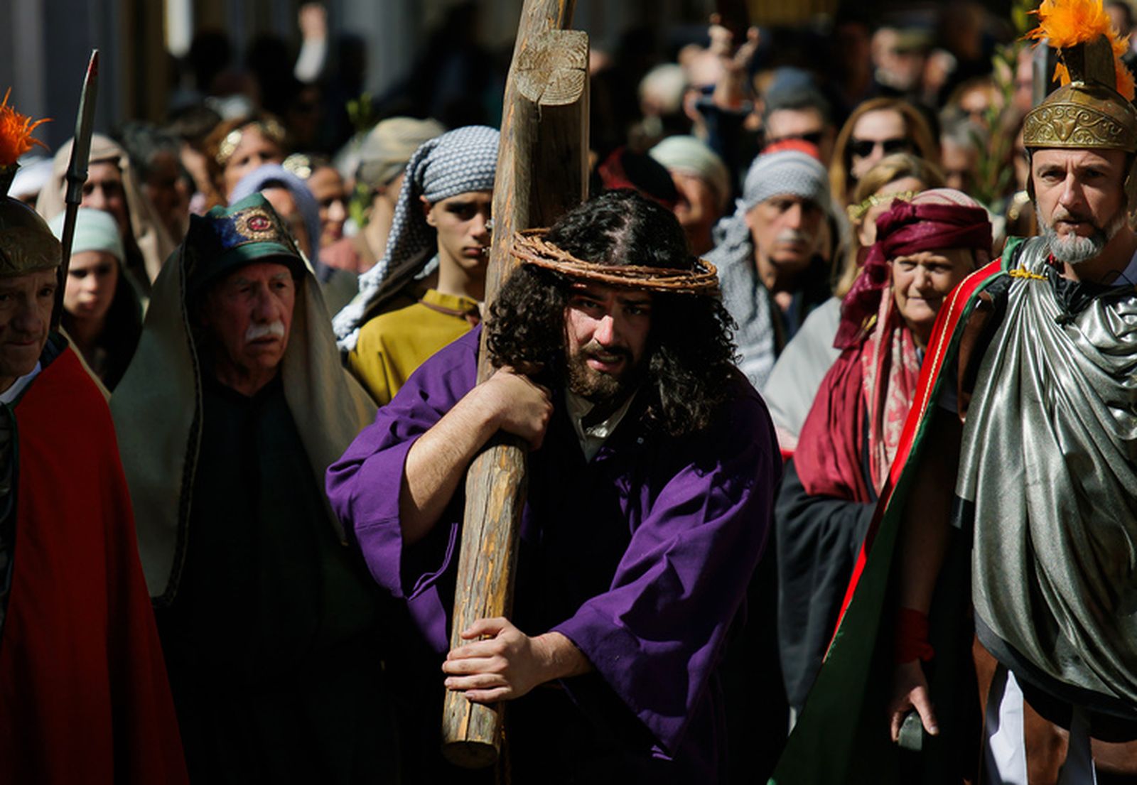 En imágenes la Pasión Viviente de Serradilla del Arroyo, declarada Fiesta de Interés Turístico Regional