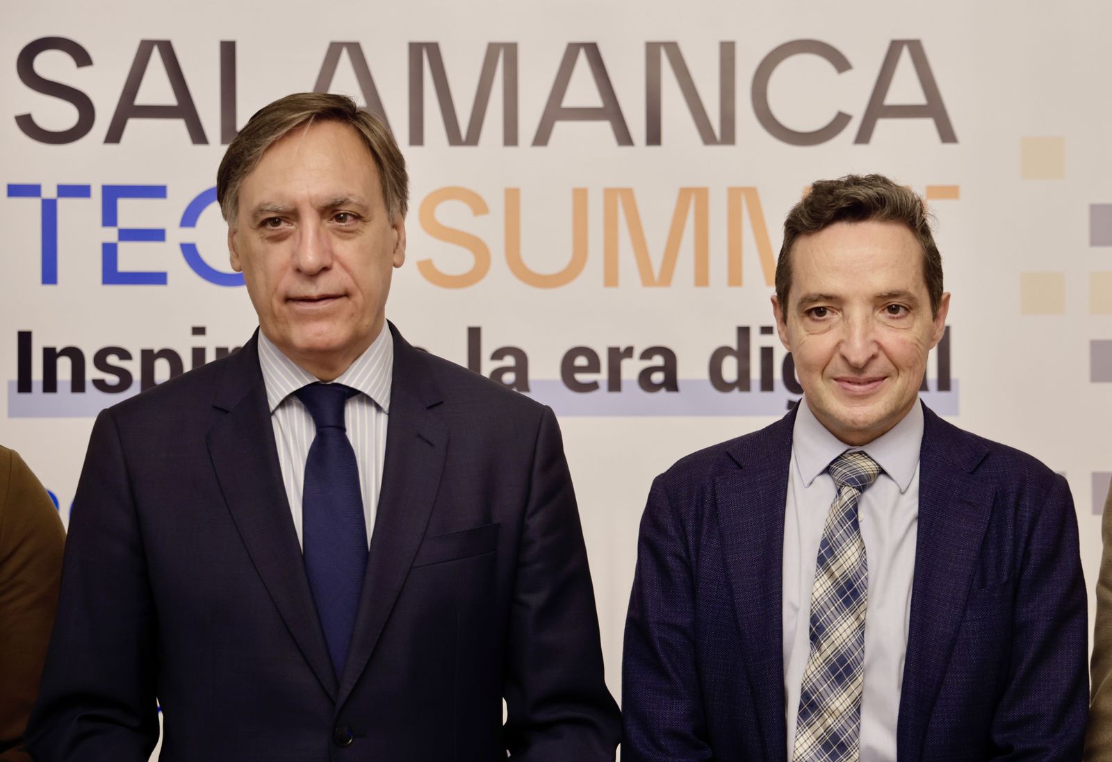 Carlos García Carbayo y Juan Manuel Corchado. Foto: David Arranz (ICAL)