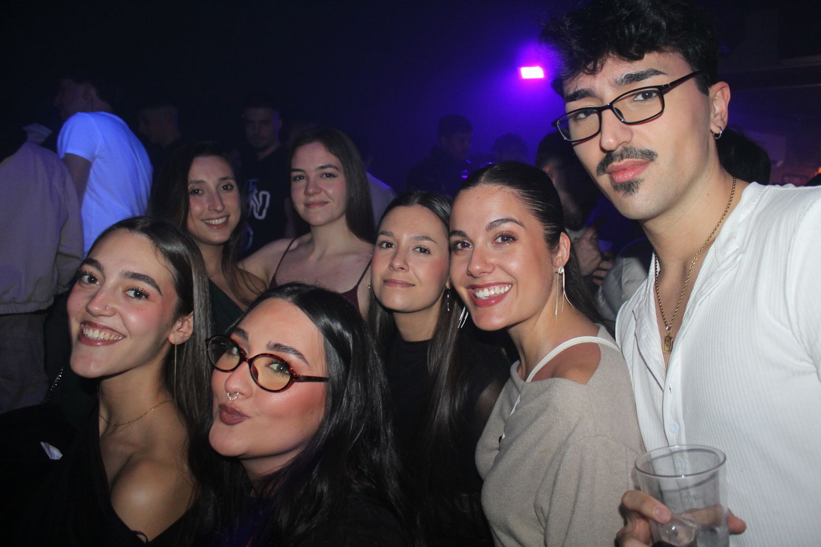 Salamanca de noche, sabado 24 de enero