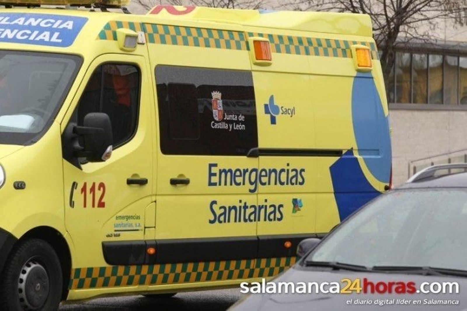 Dos heridos en un accidente en el cruce de la carretera de Aldealengua con la calle Bellavista