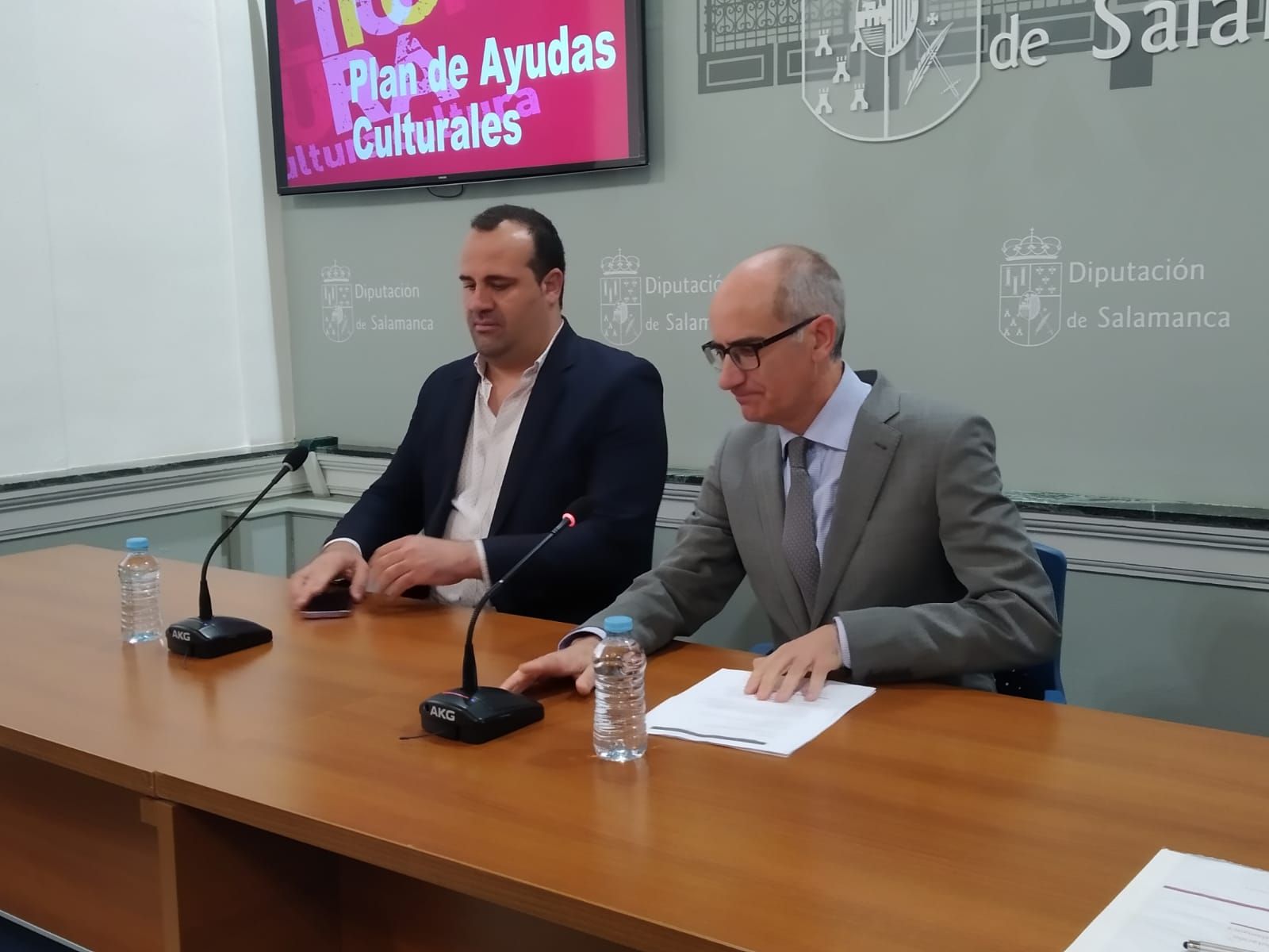 Presentación ayudas culturales Diputación de Salamanca