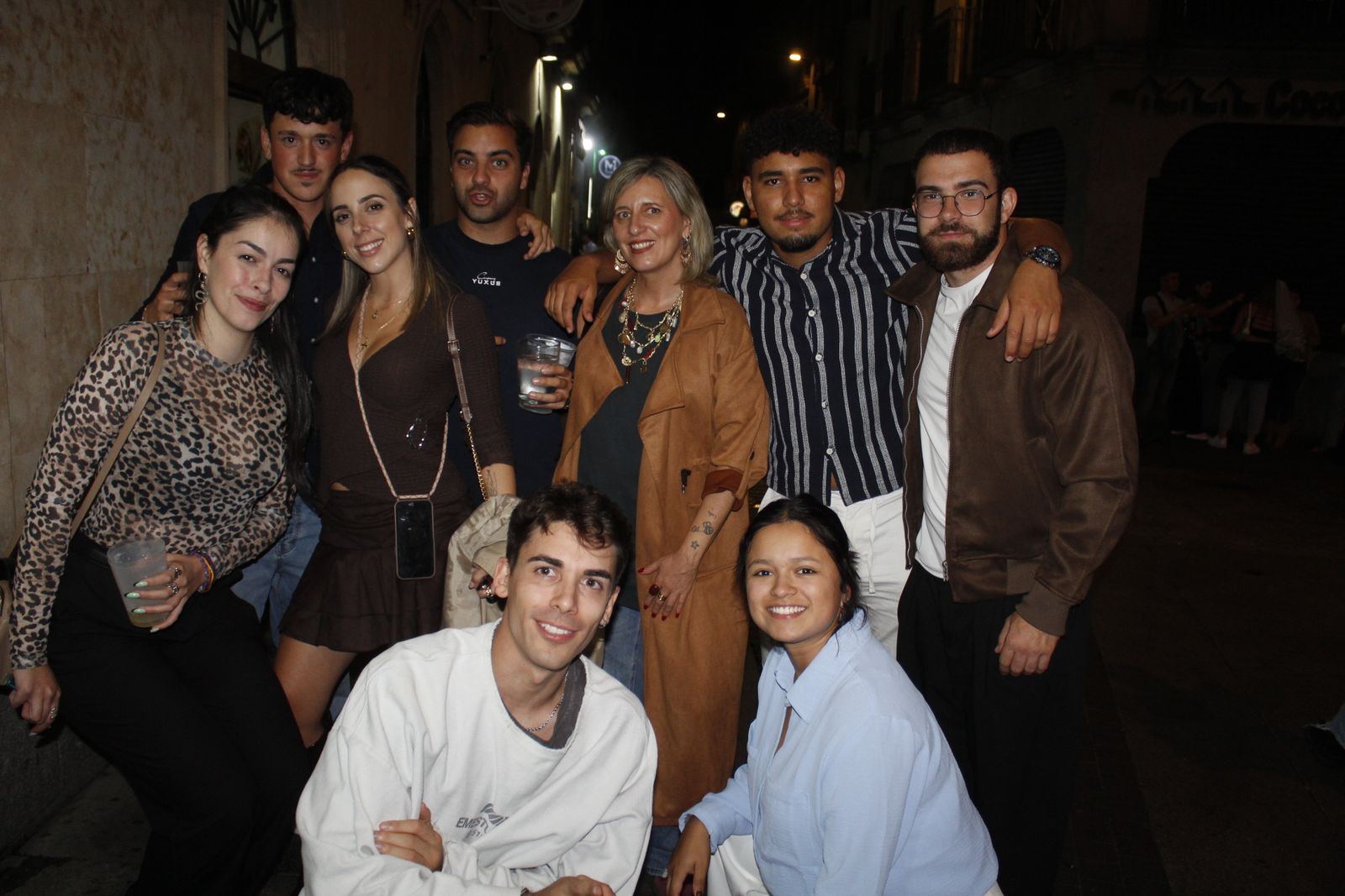 Salamanca de noche, sábado 4 de octubre