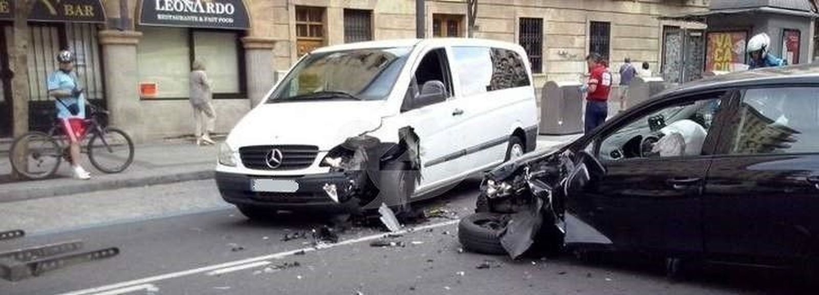 Los accidentes de tráfico, único tipo de siniestro laboral que aumentó el año pasado