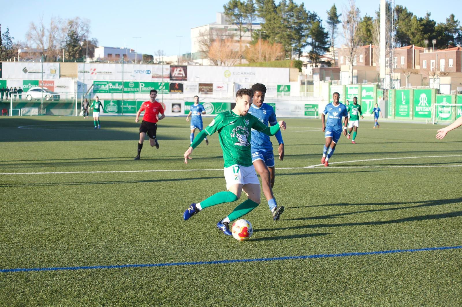 Dani Sánchez, ante el Villaralbo