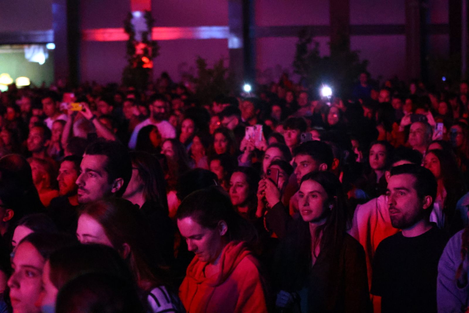 Concierto de Beret en la Plaza de la Concordia