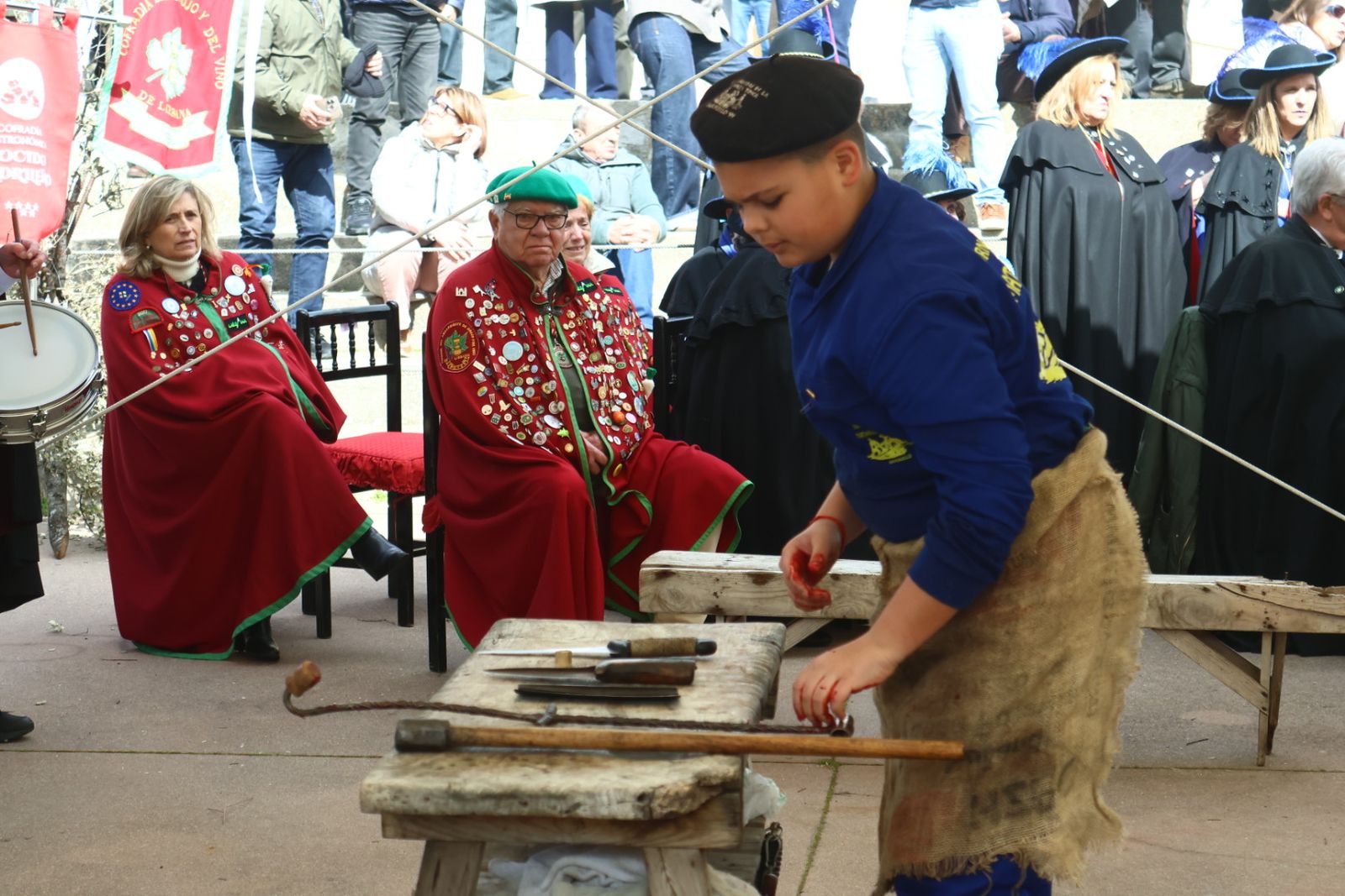 Desfile arriero y matanza típica en Guijuelo