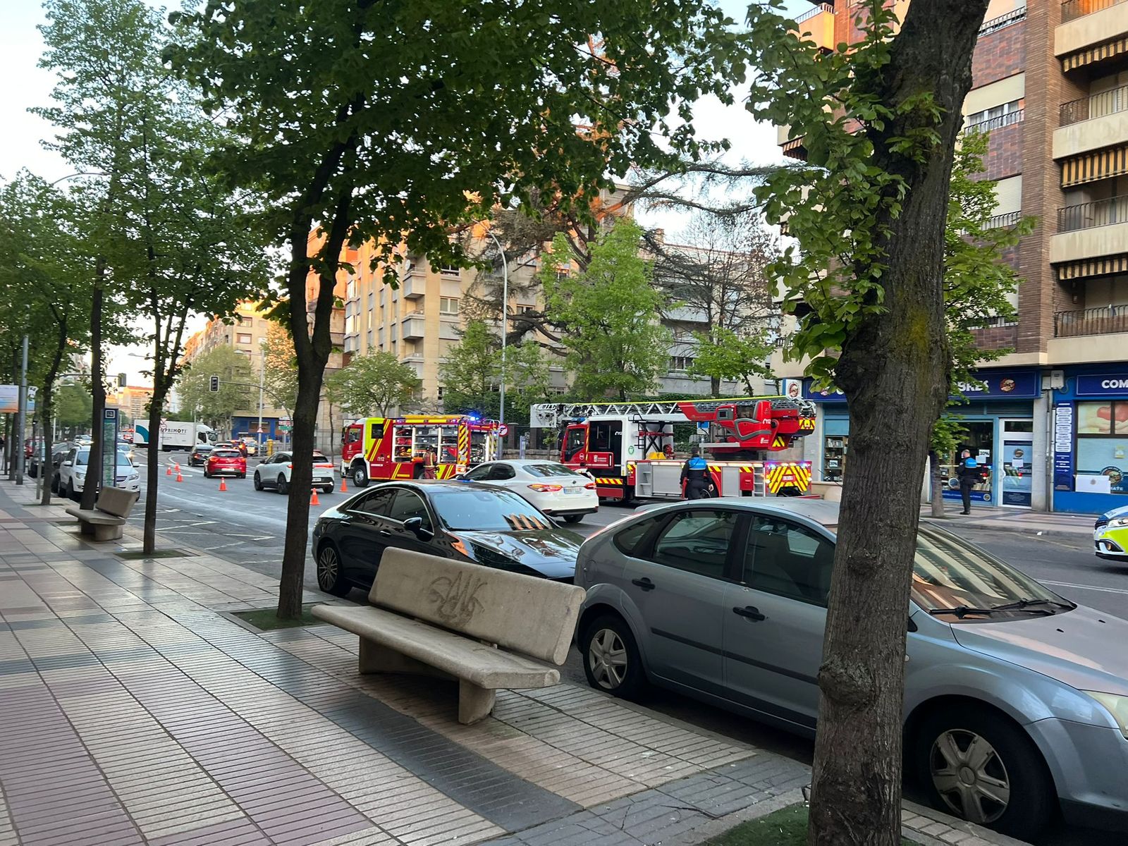 Incendio Paseo de la Estación