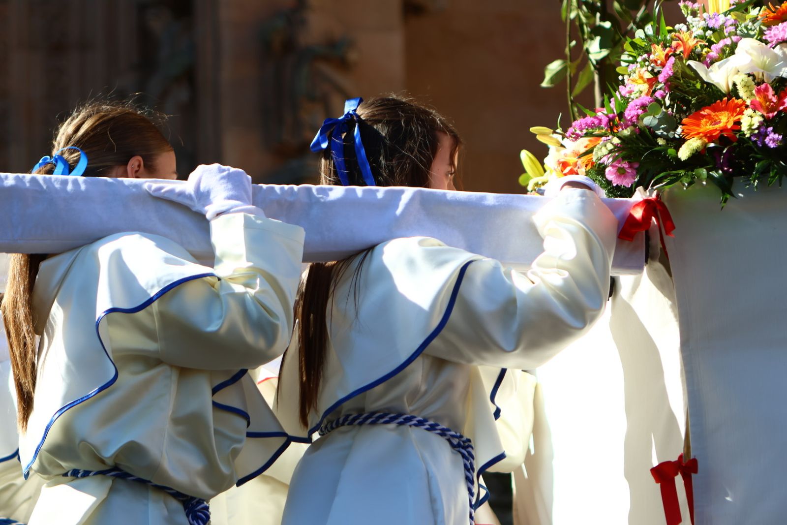 Procesión de la Borriquilla en Salamanca