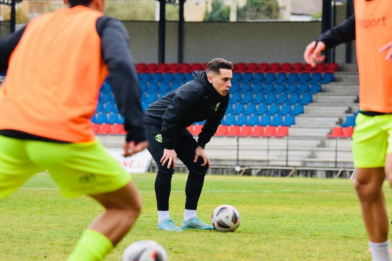 Diego Jorge Bailón en un entrenamiento. FOTO: ZCF