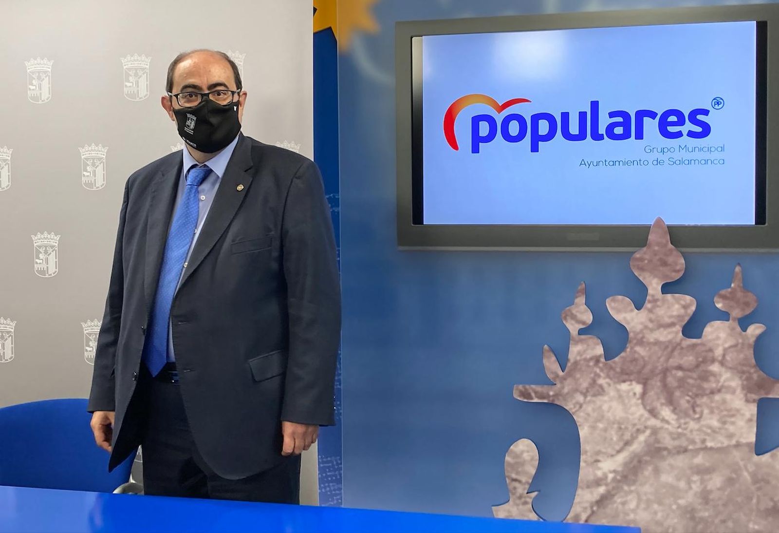 El concejal de Hacienda del Ayuntamiento de Salamanca, Fernando Rodríguez