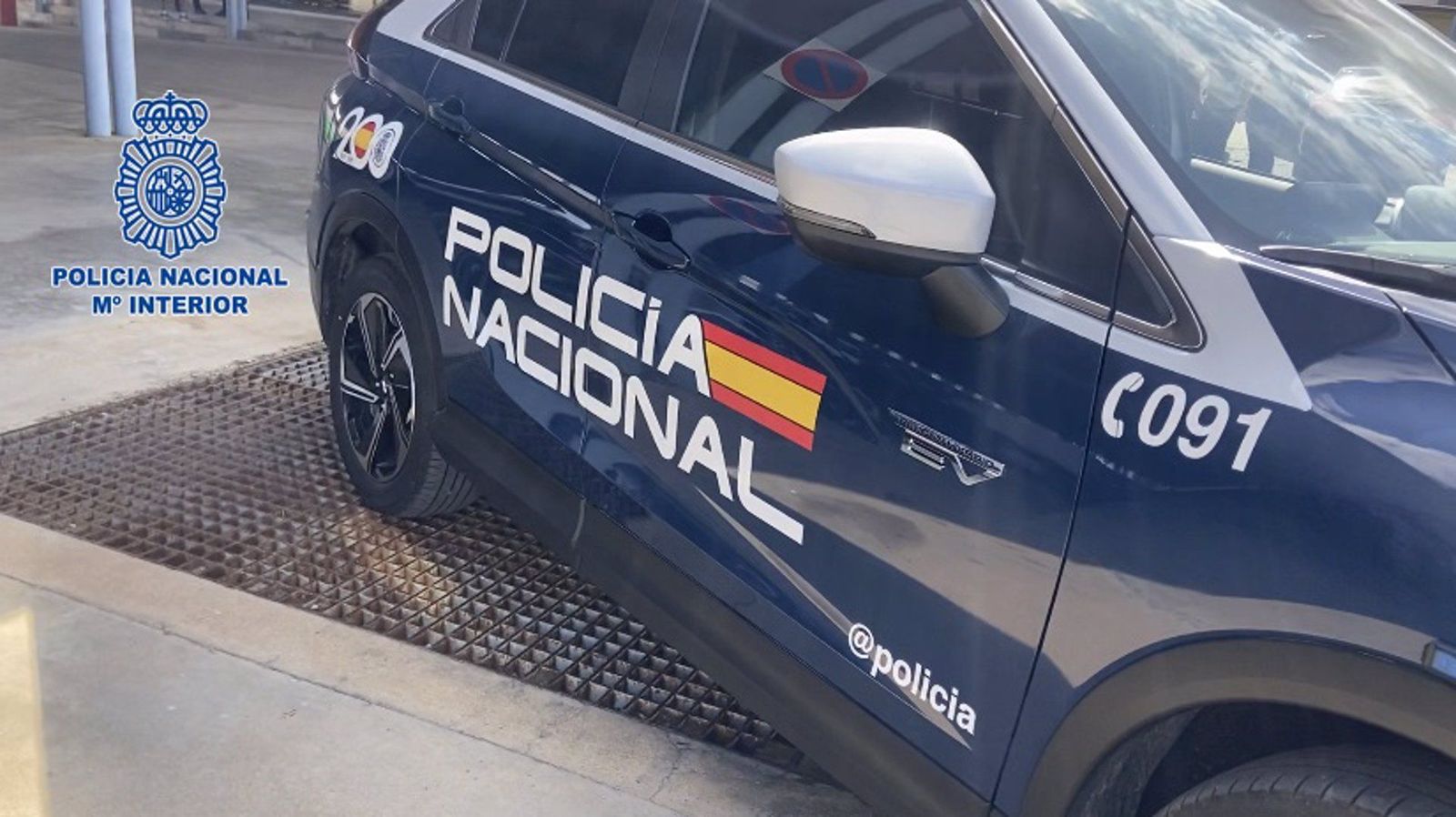 Coche de la Policía Nacional.   POLICÍA NACIONAL