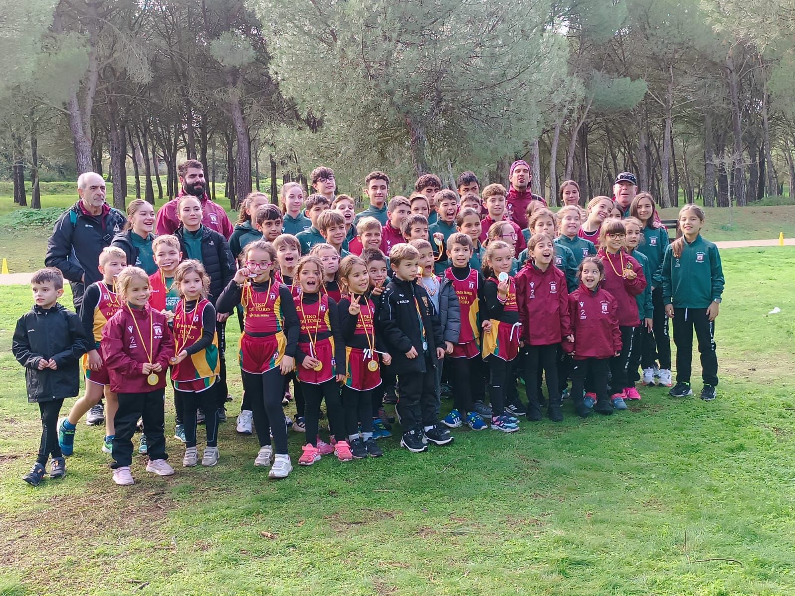 Parte de la Expedicion del la Escuela Vino Toro Caja Rural