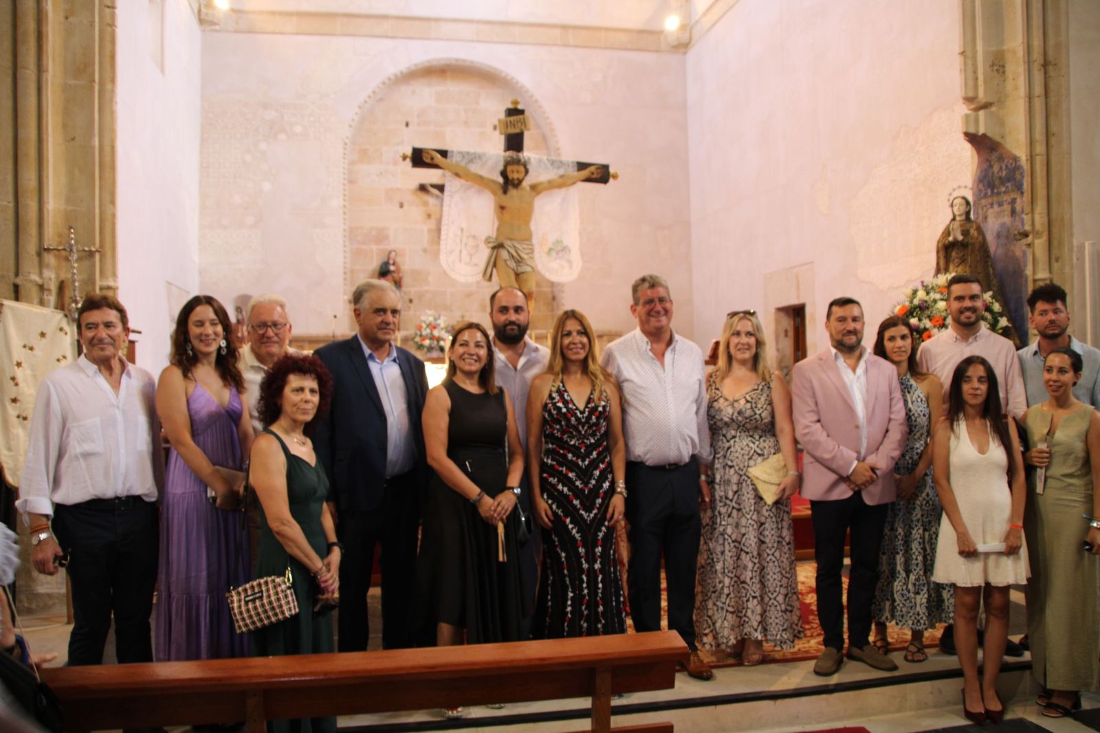 Procesión en honor al Cristo de las Batallas en Castellanos de Moriscos