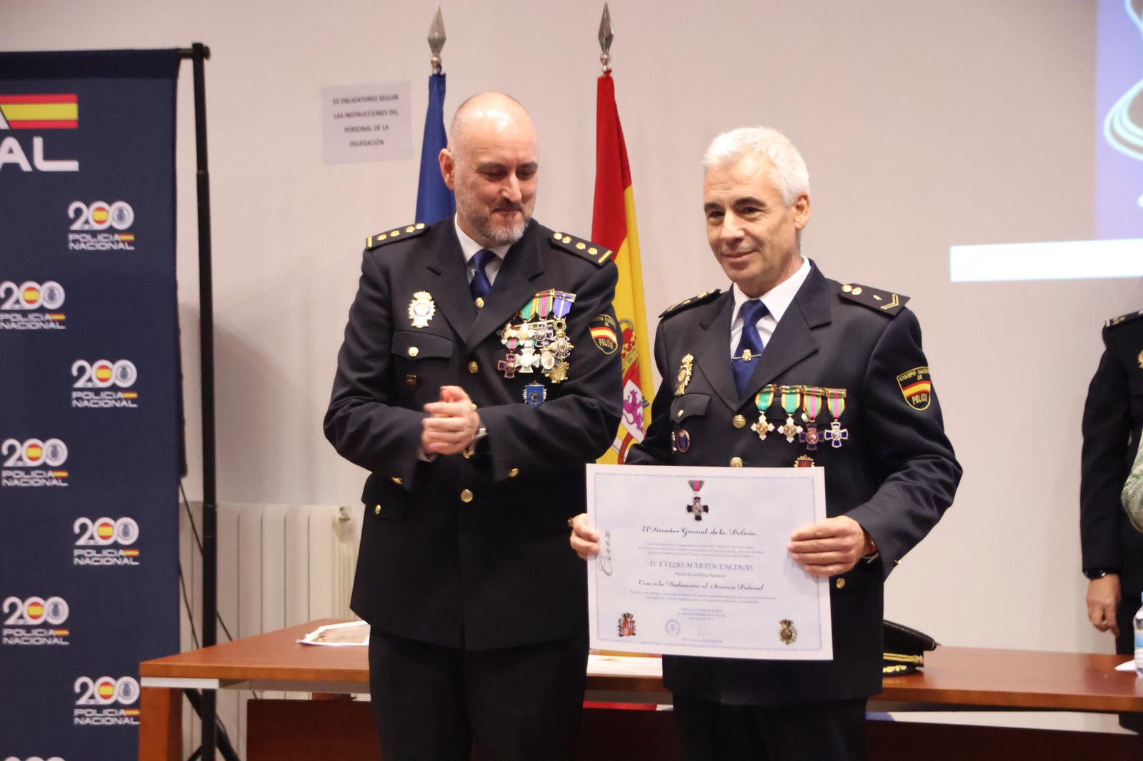 Celebración del 201 aniversario de la creación de la Policía Nacional