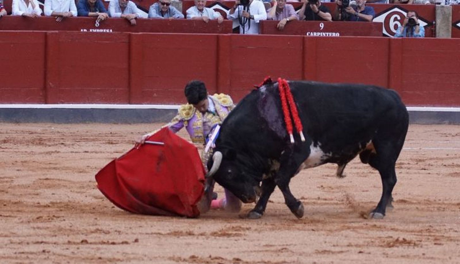 Mano mano entre Morante de la Puebla y Marco Pérez por San Juan de Sahagún en Salamanca: imágenes del festejo Mano mano entre Morante de la Puebla y Marco Pérez por San Juan de Sahagún en Salamanca: imágenes del festejo