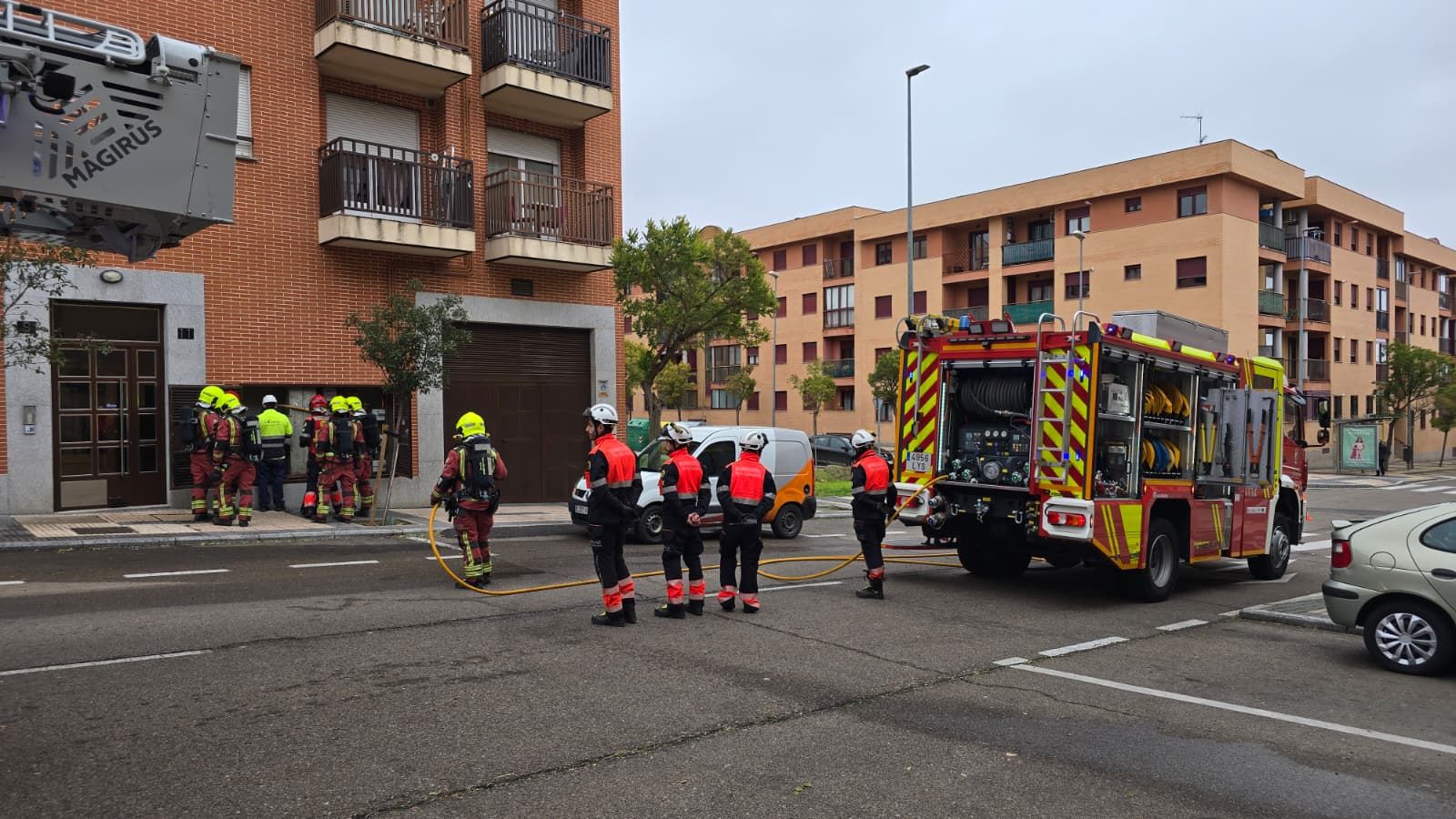 Fuga de gas en la calle de los Toreses