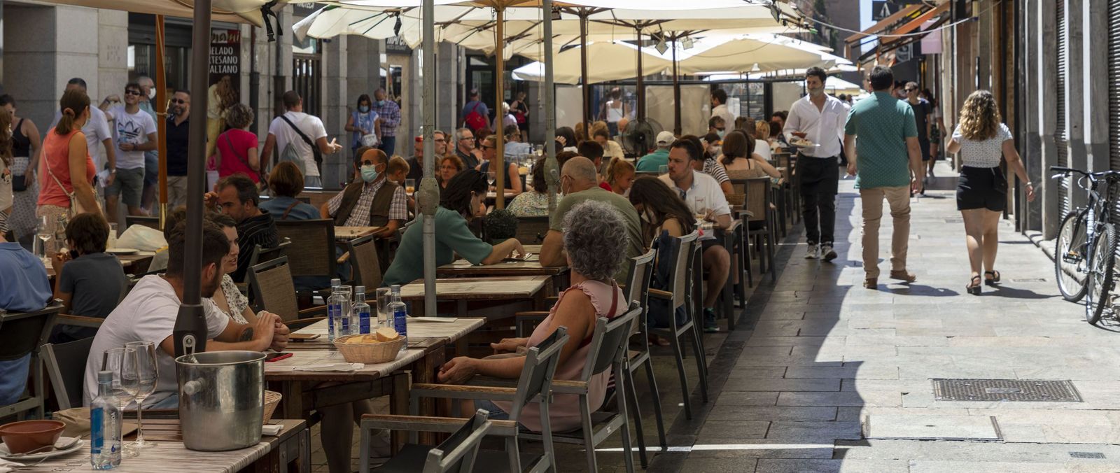 Turistas en Salamanca