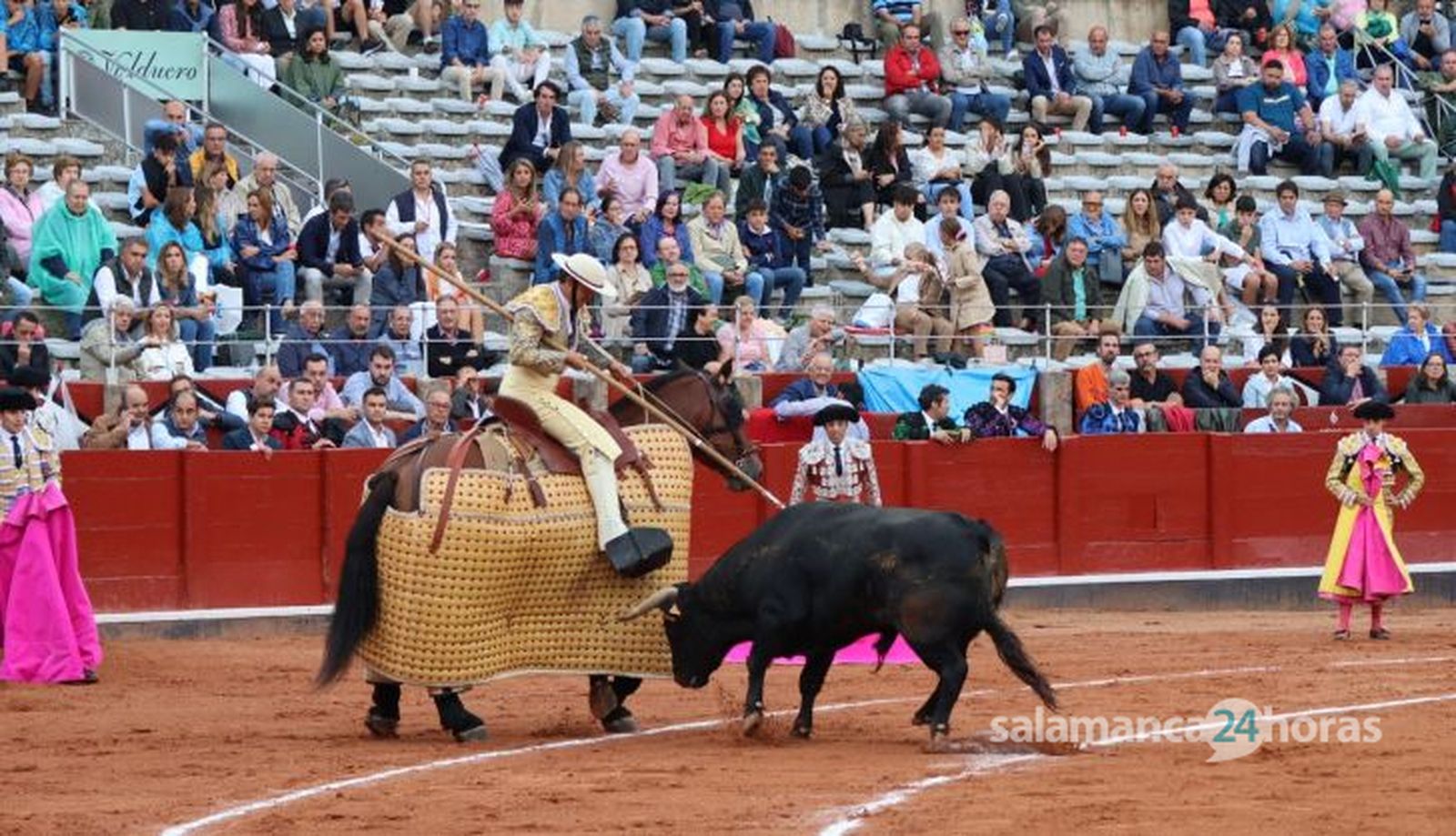GALERÍA | Novillada de Lorenzo Espioja: momentos más destacados del tercer festejo de abono de la Feria Taurina Virgen de la Vega 2023. Fotos Andrea M.