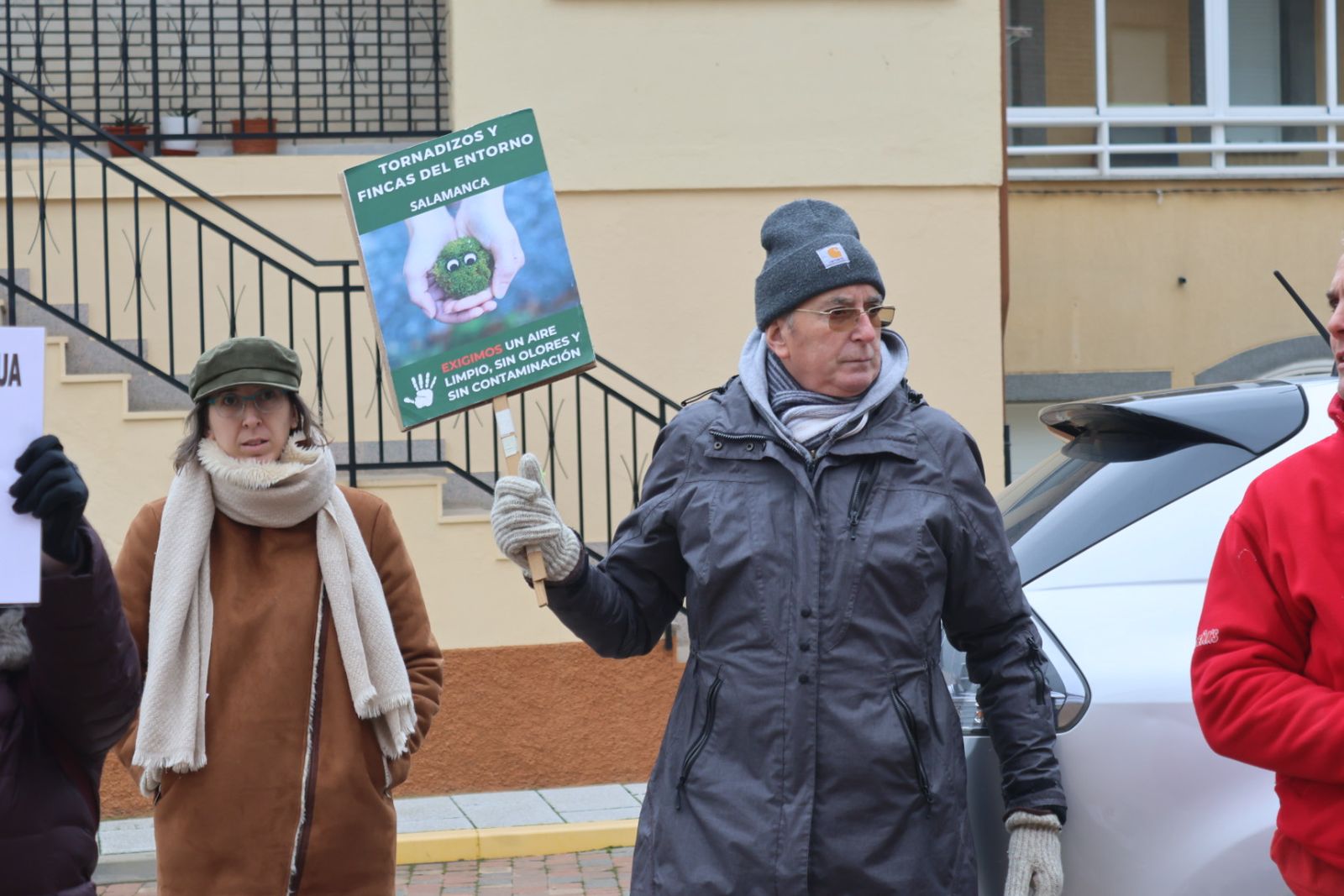 Protesta ciudadana por la planta de biogas en Castellanos de Villiquera